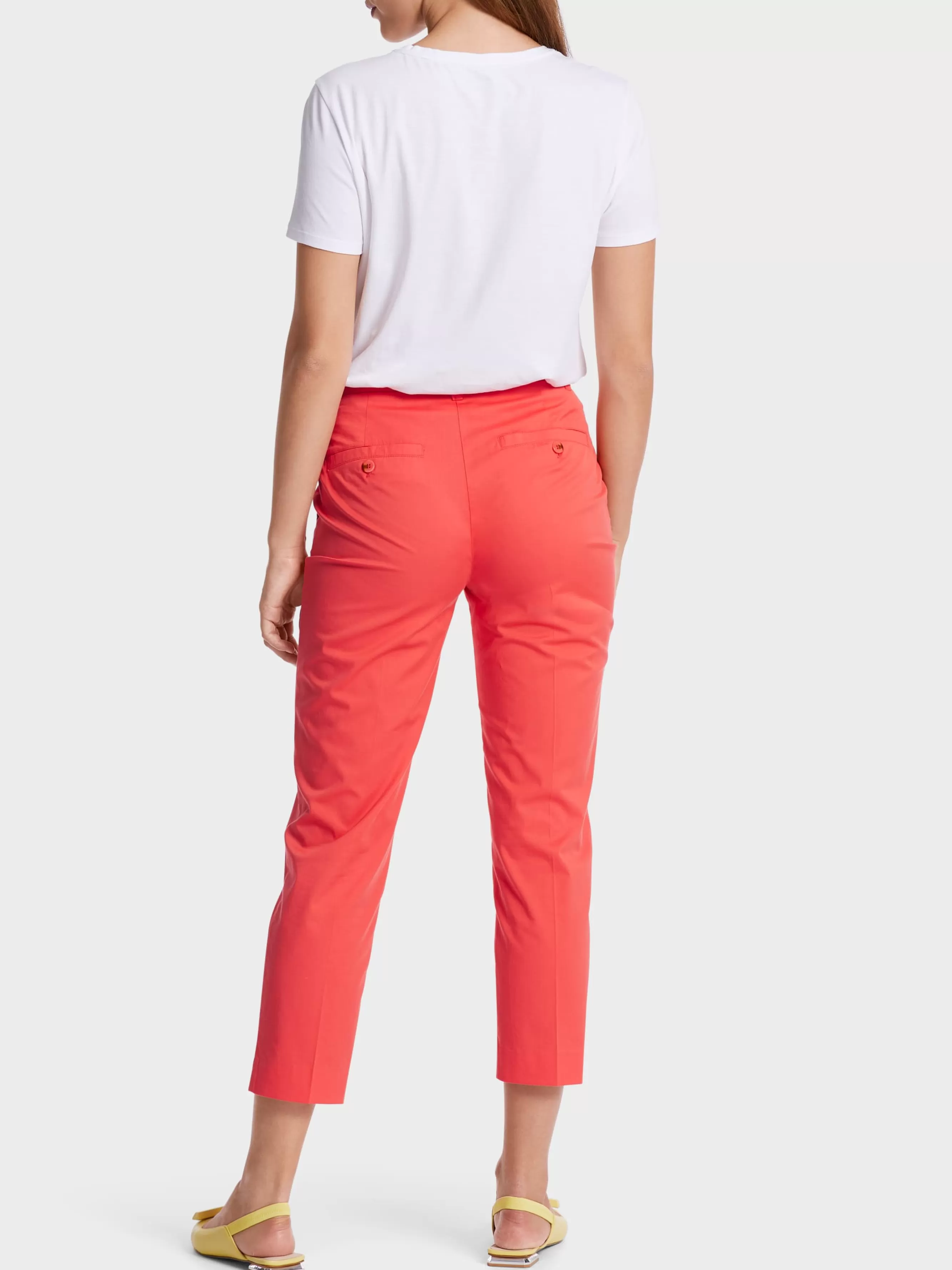 Marc Cain Hosen-MODELL FRANCA AUS LIGHT COTTON deep coral