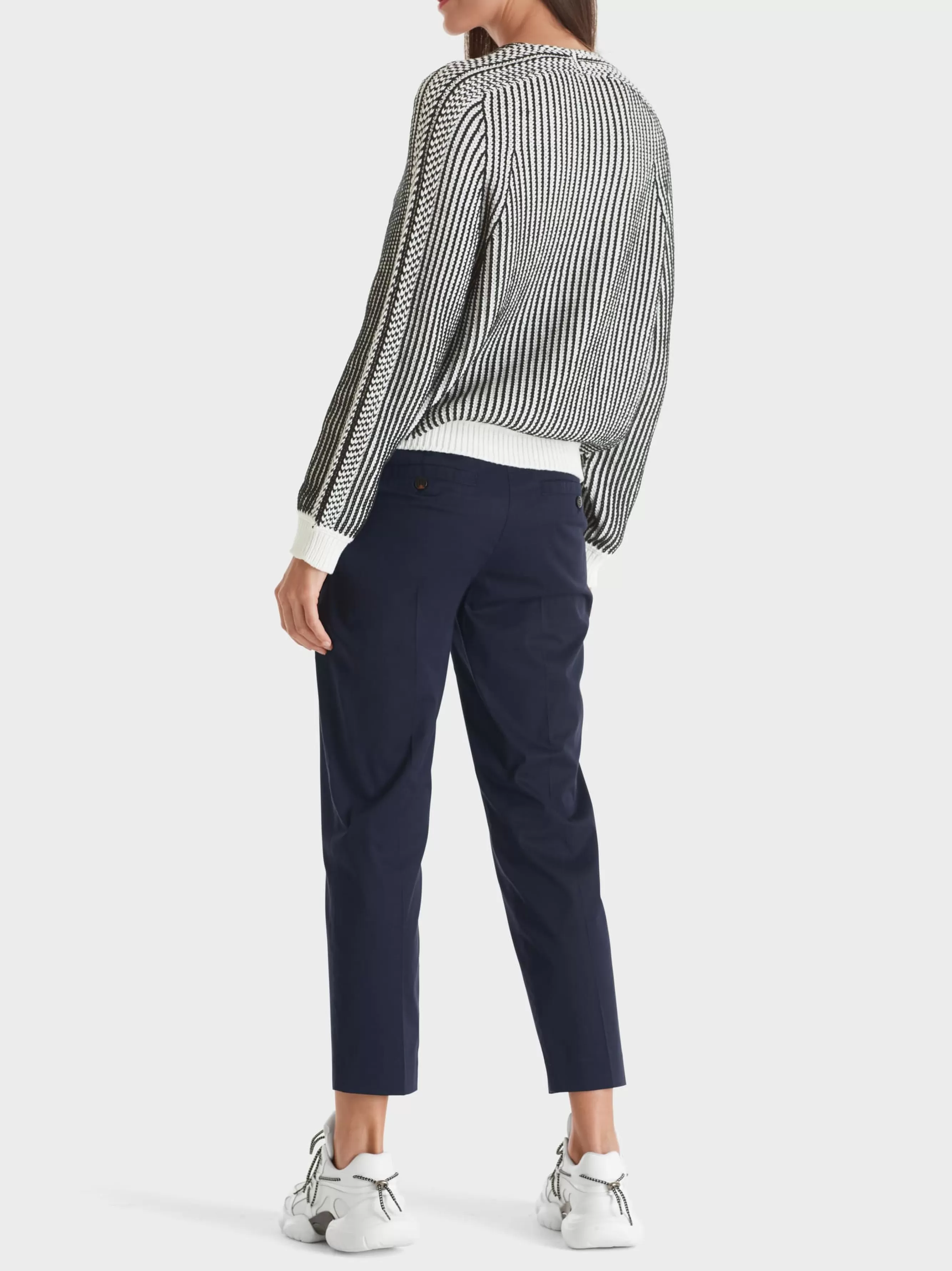 Marc Cain Hosen-MODELL FRANCA AUS LIGHT COTTON navy