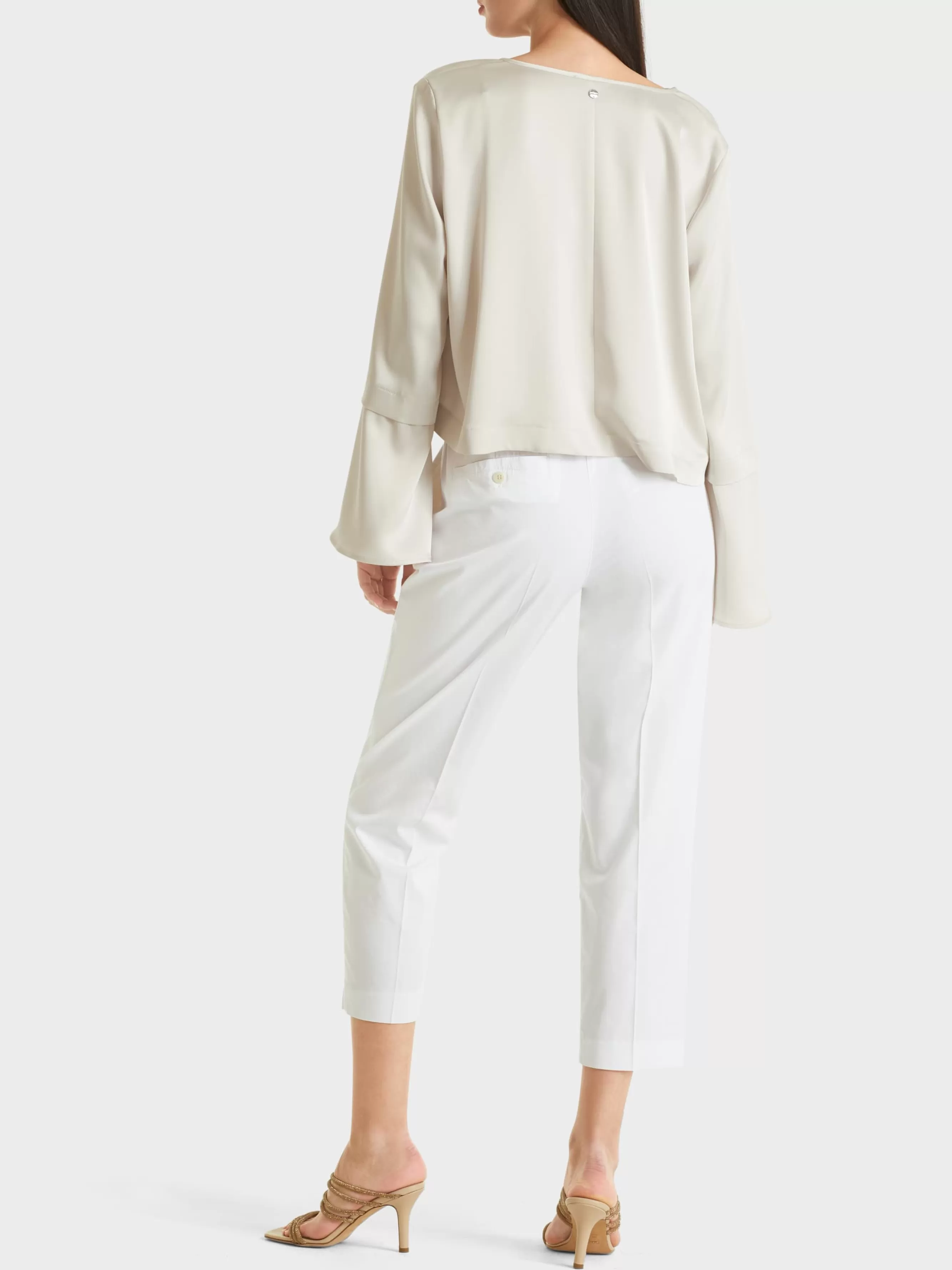 Marc Cain Hosen-MODELL FRANCA AUS LIGHT COTTON white