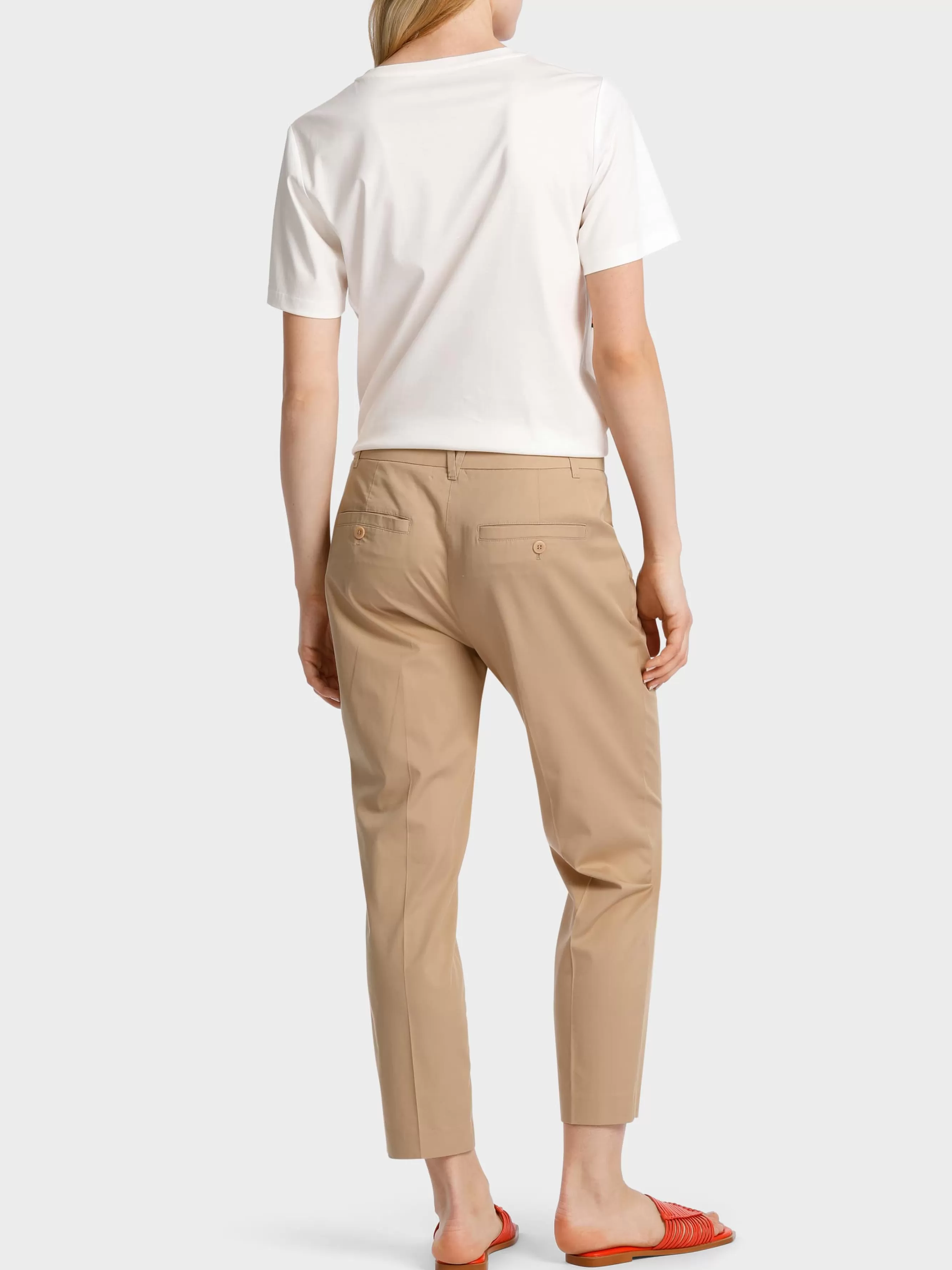 Marc Cain Hosen-MODELL FRANCA AUS LIGHT COTTON deep sand