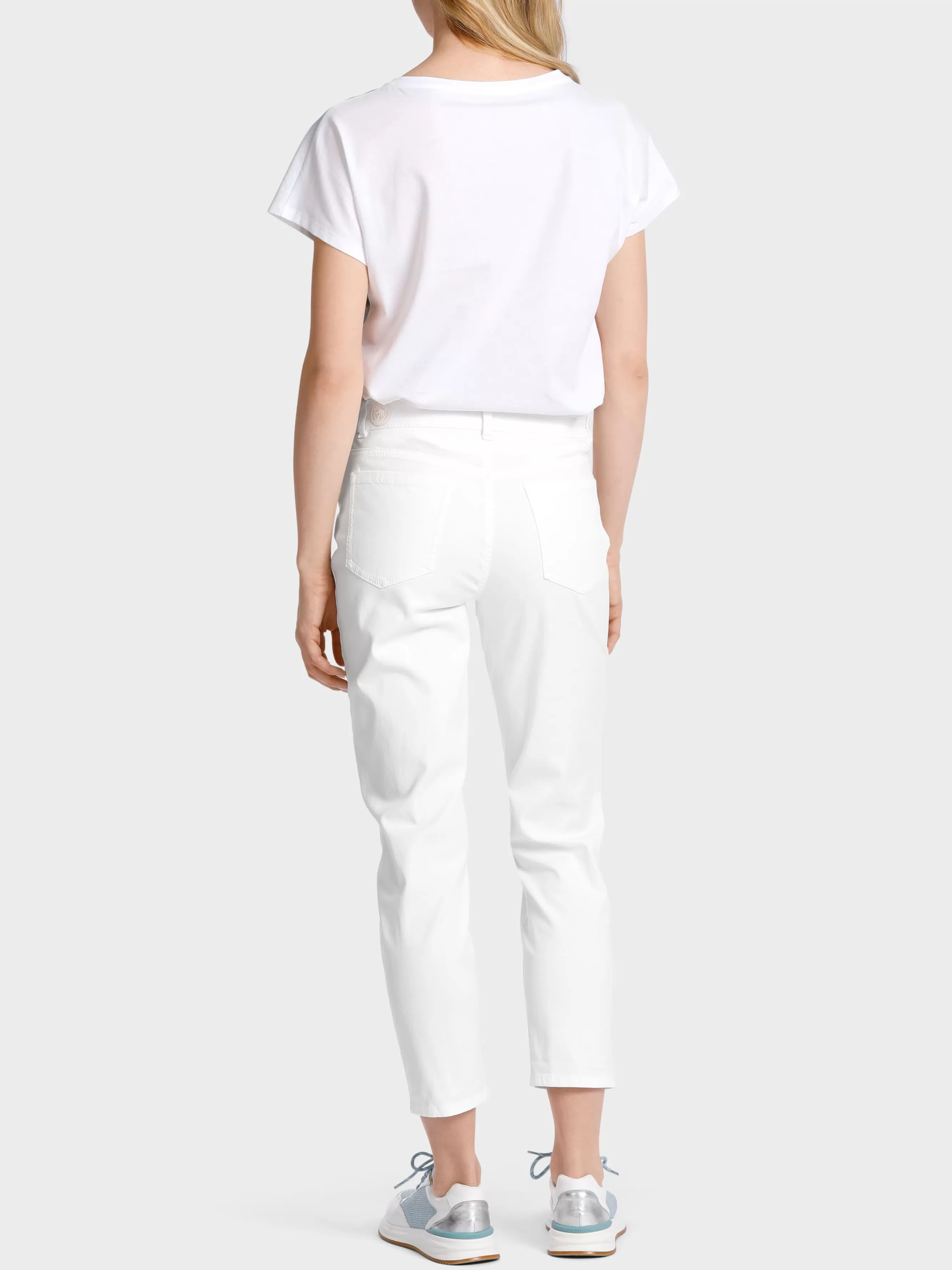 Marc Cain Hosen-MODELL RAIPUR IM RELAXED FIT white