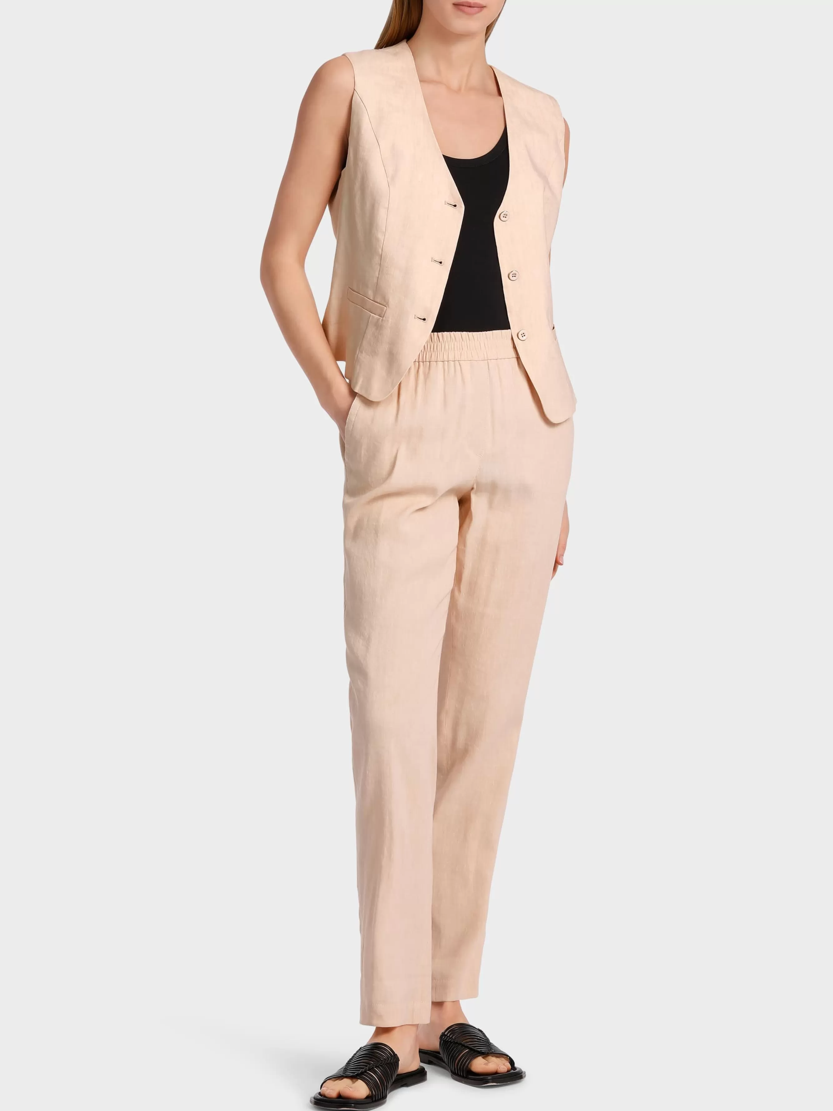 Marc Cain Hosen-MODELL ROANNE MIT RELAXED FIT soft rose