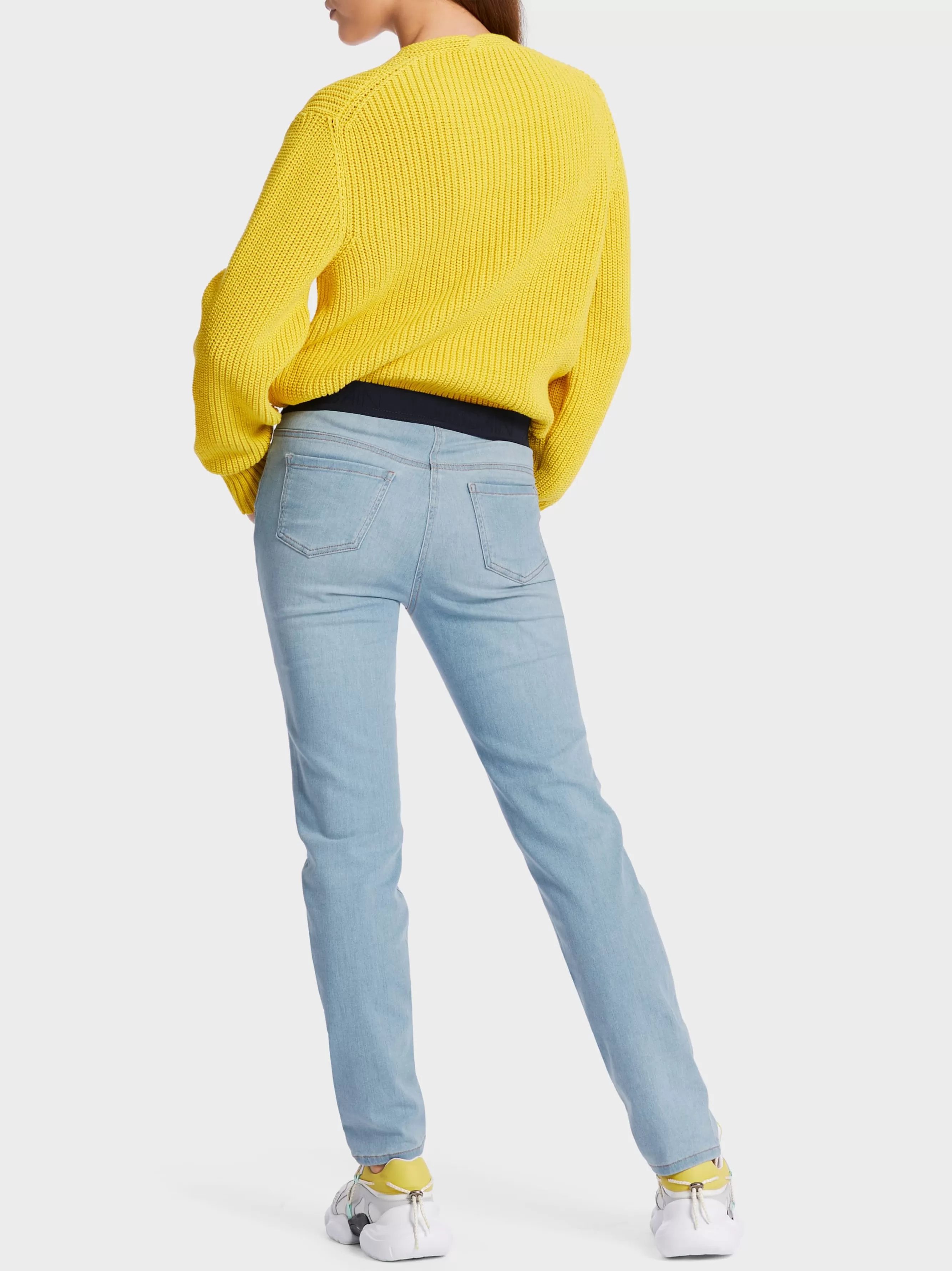 Marc Cain Jeans-MODELL SIENA BLEACHED baby blue