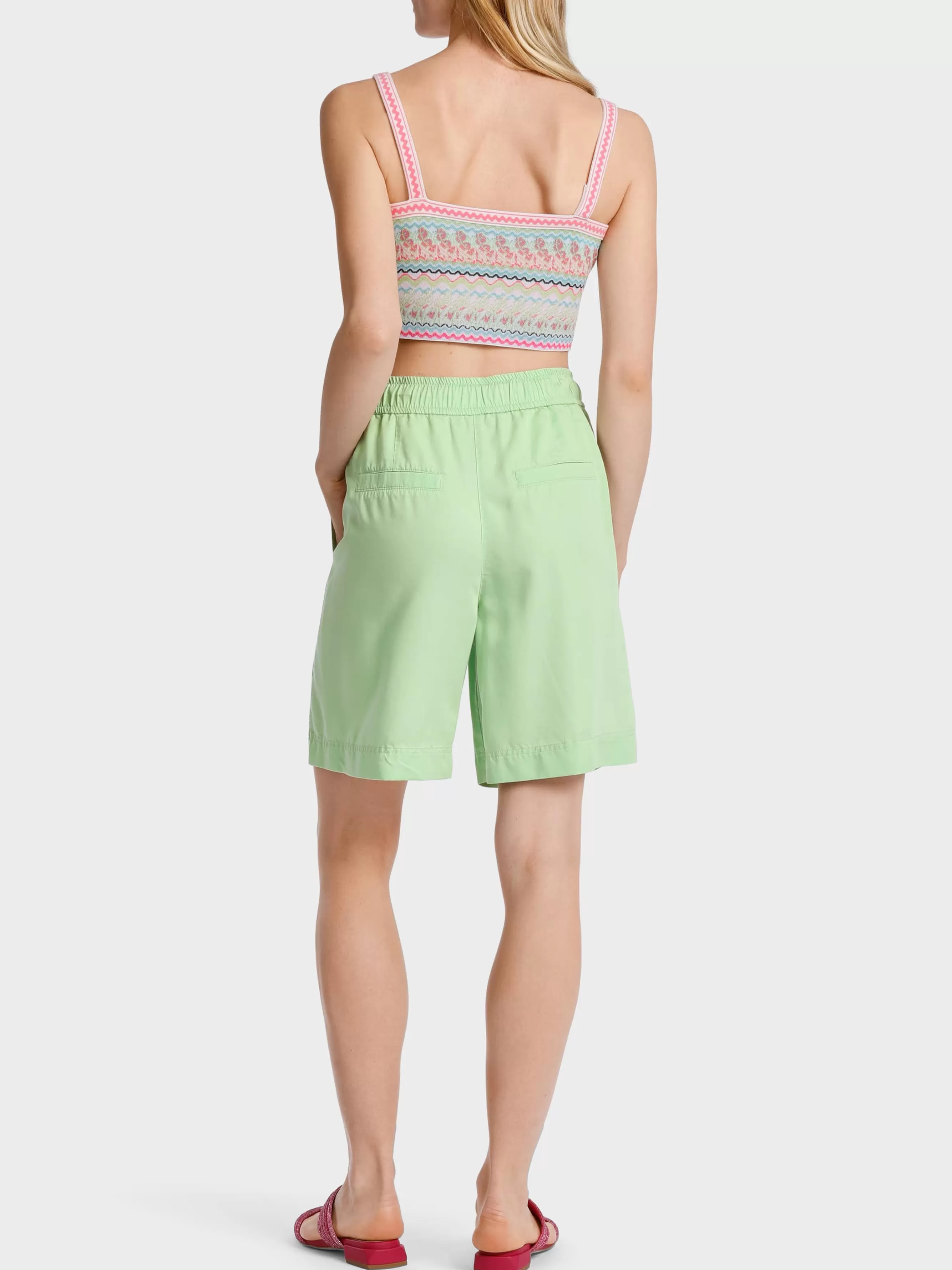 Marc Cain Hosen-MODELL WITTEN “RETHINK TOGETHER” soft pistachio