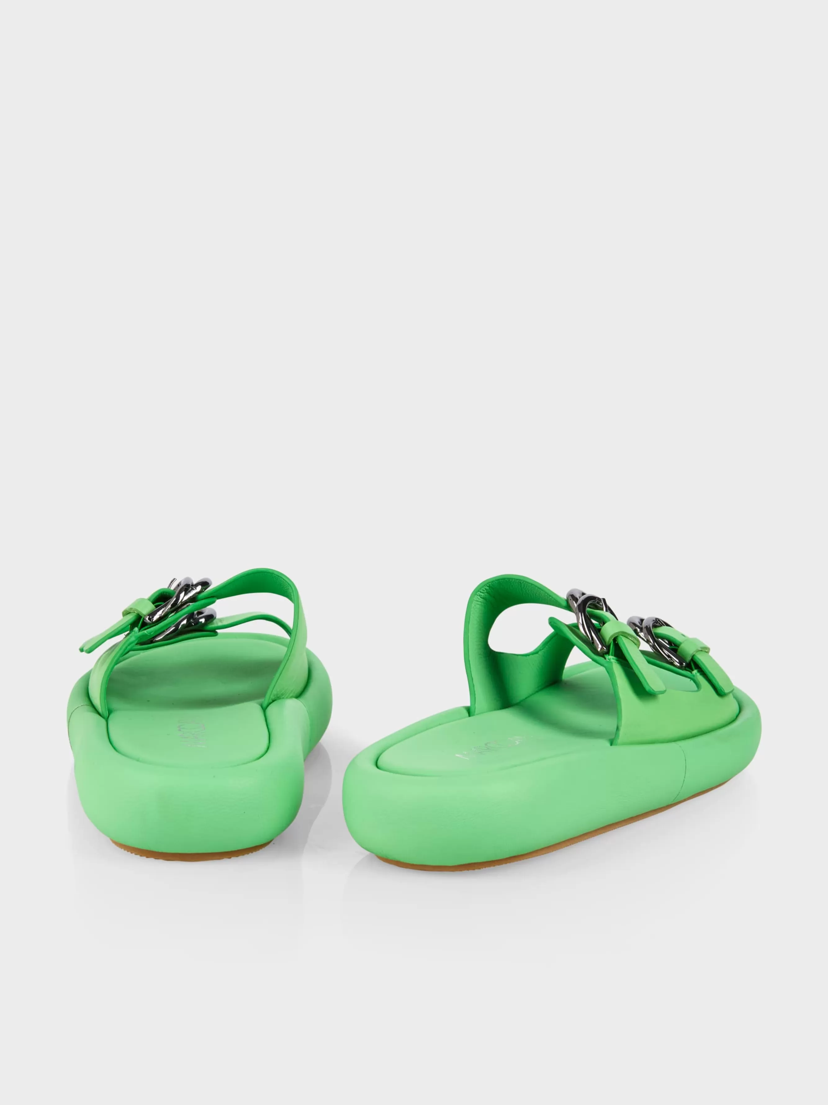 Marc Cain Schuhe-MULES MIT DICKER SOHLE new neon green