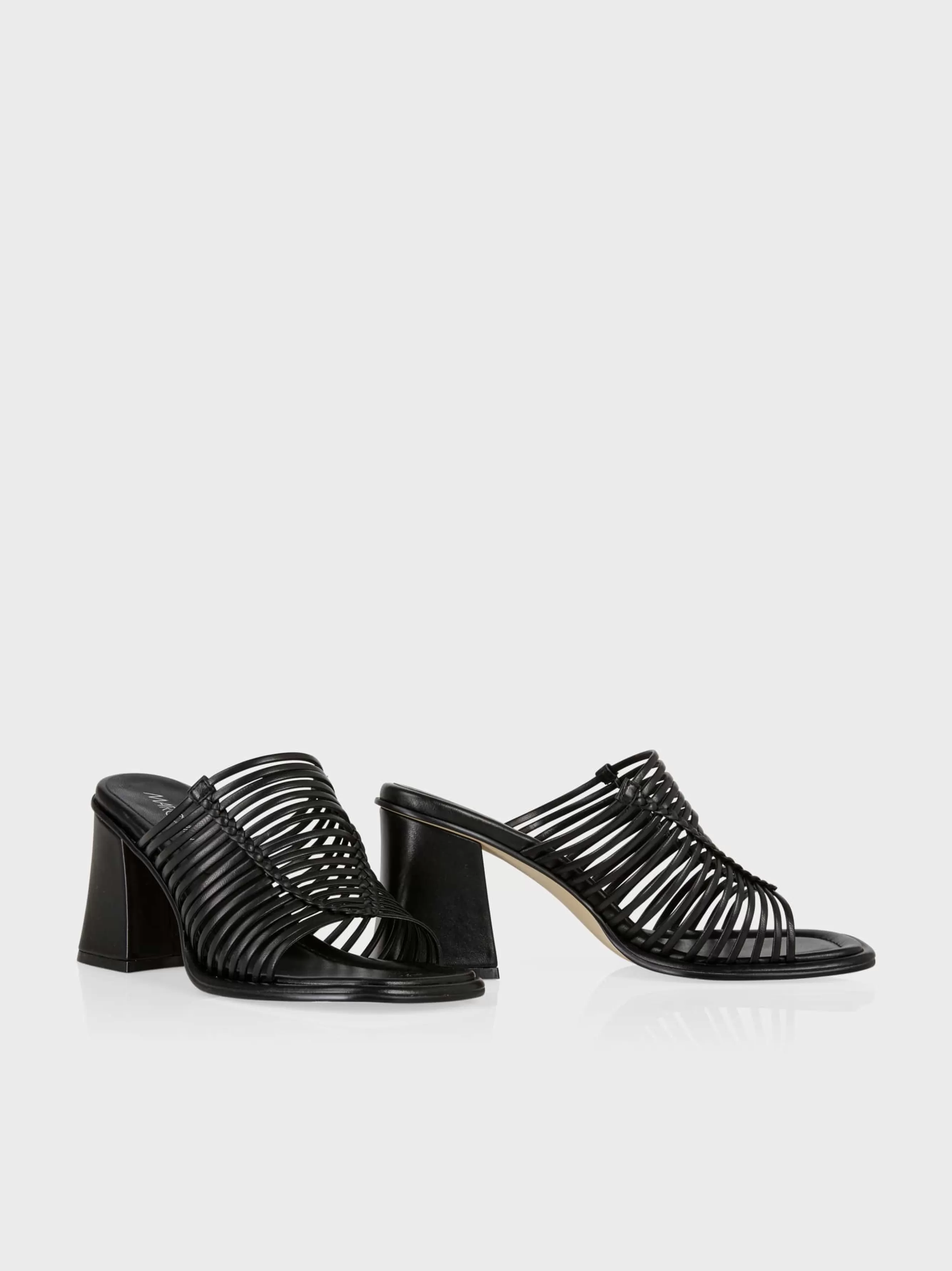 Marc Cain Schuhe-MULES MIT RIEMCHEN black