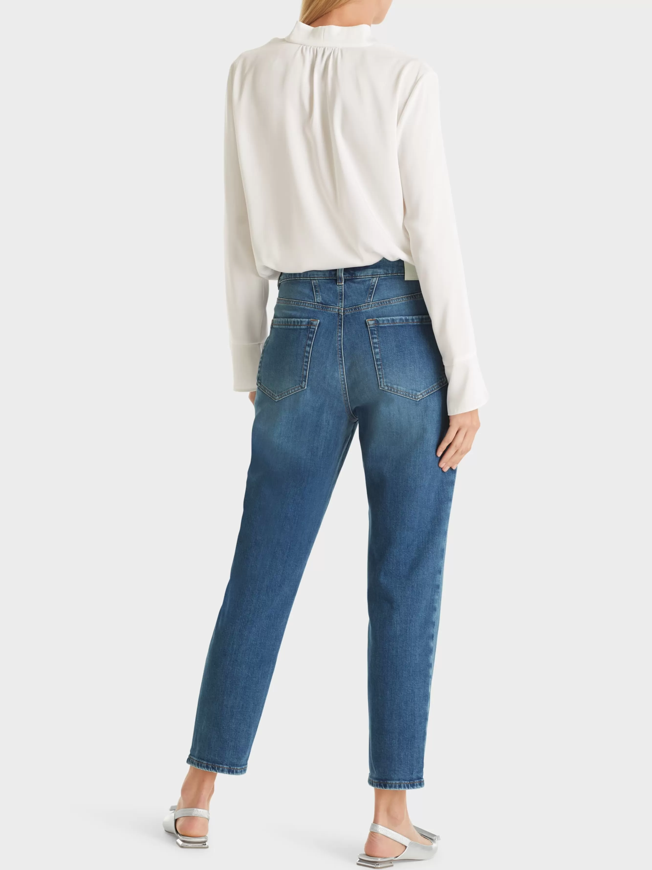 Marc Cain Jeans-"RETHINK TOGETHER" JEANS RIAD blue Denim