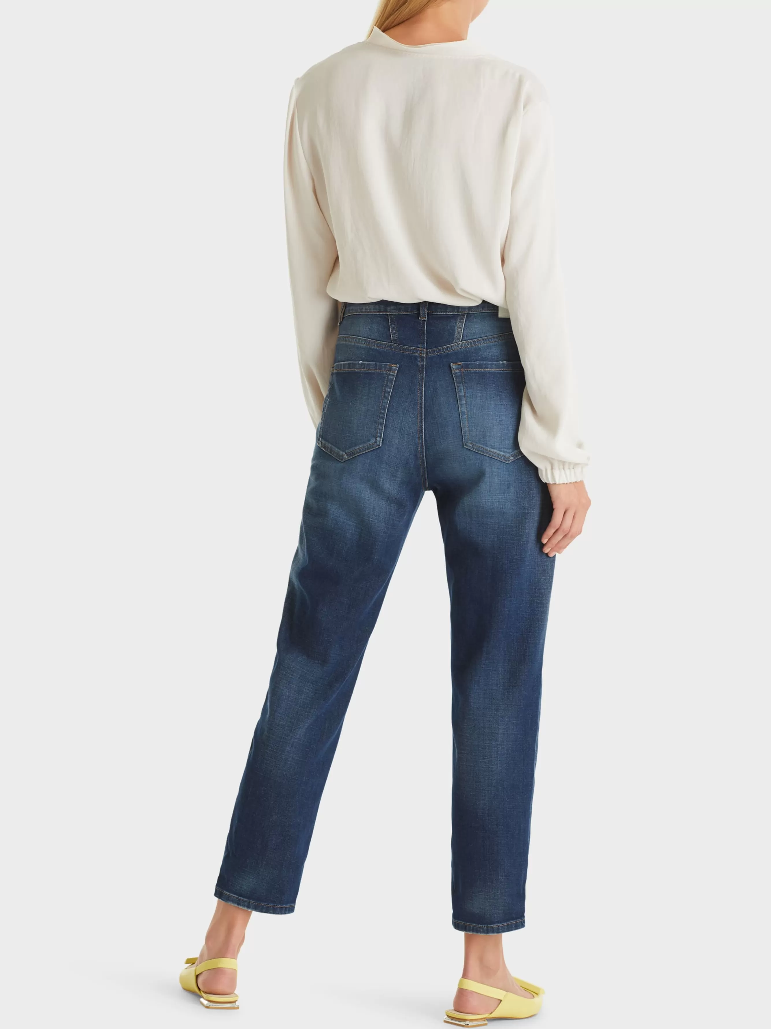 Marc Cain Jeans-"RETHINK TOGETHER" JEANS RIAD blue Denim