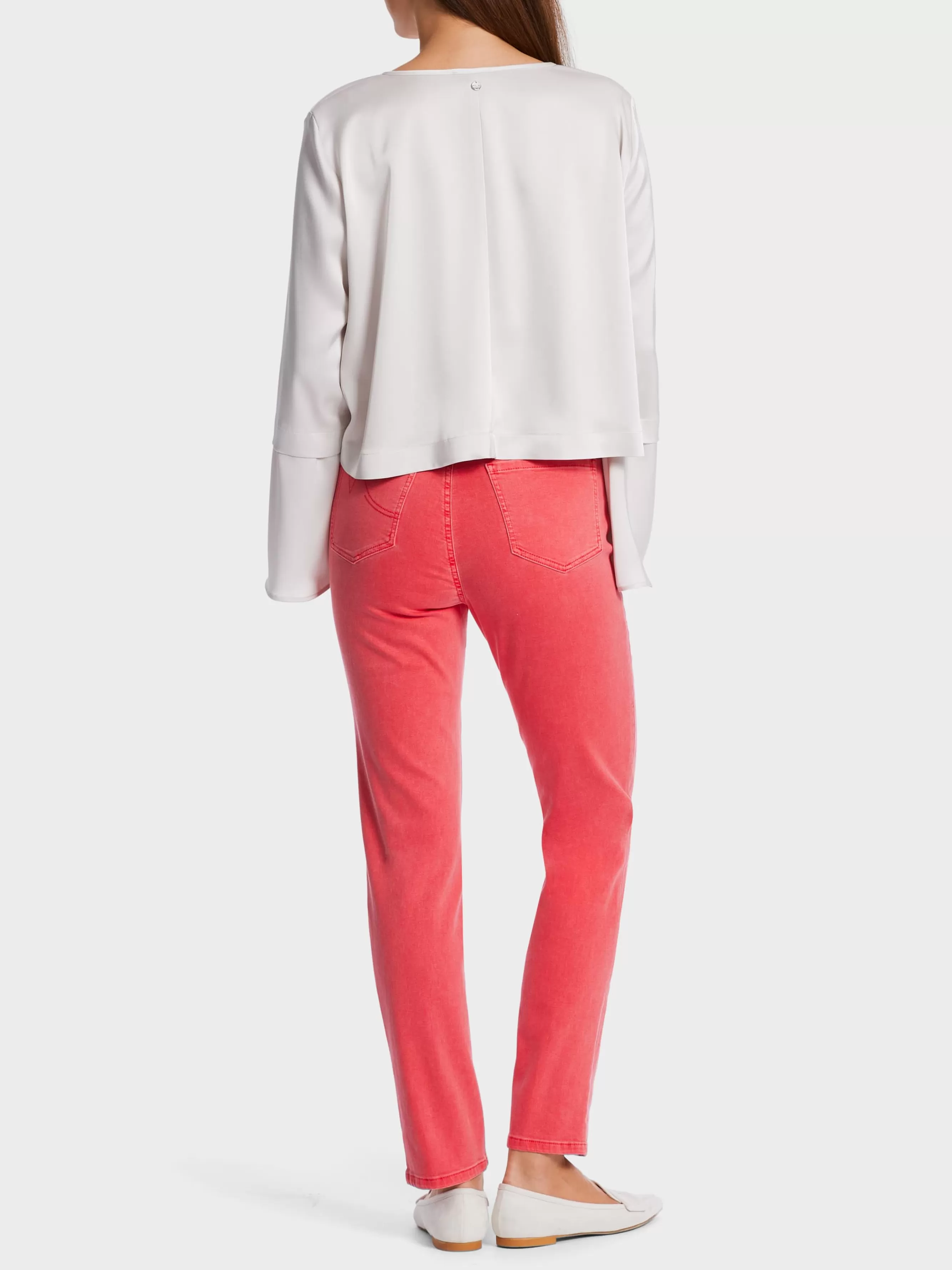 Marc Cain Jeans-"RETHINK TOGETHER" JEANS SIENA deep coral