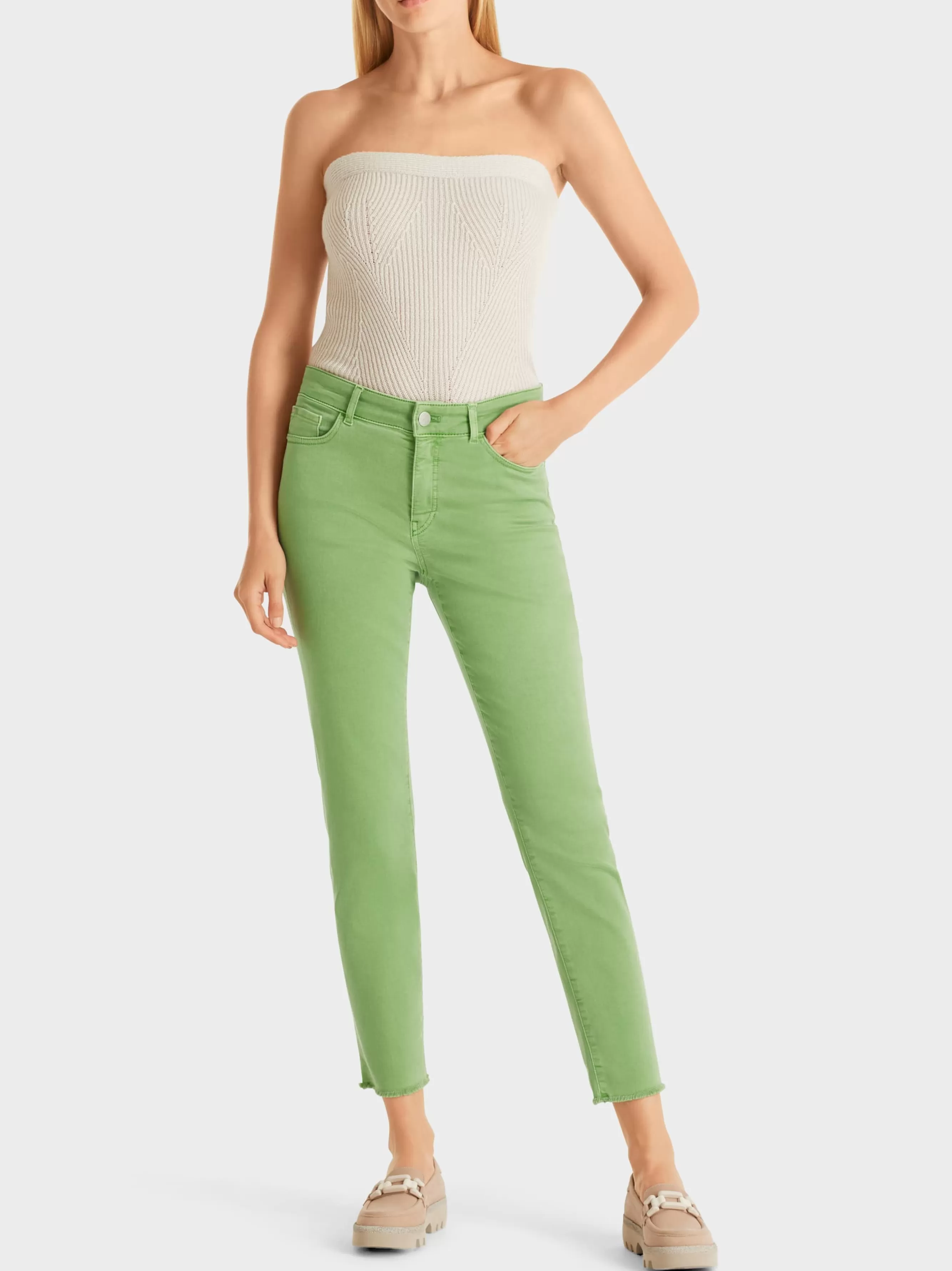 Marc Cain Jeans-"RETHINK TOGETHER" JEANS SILEA granny smith