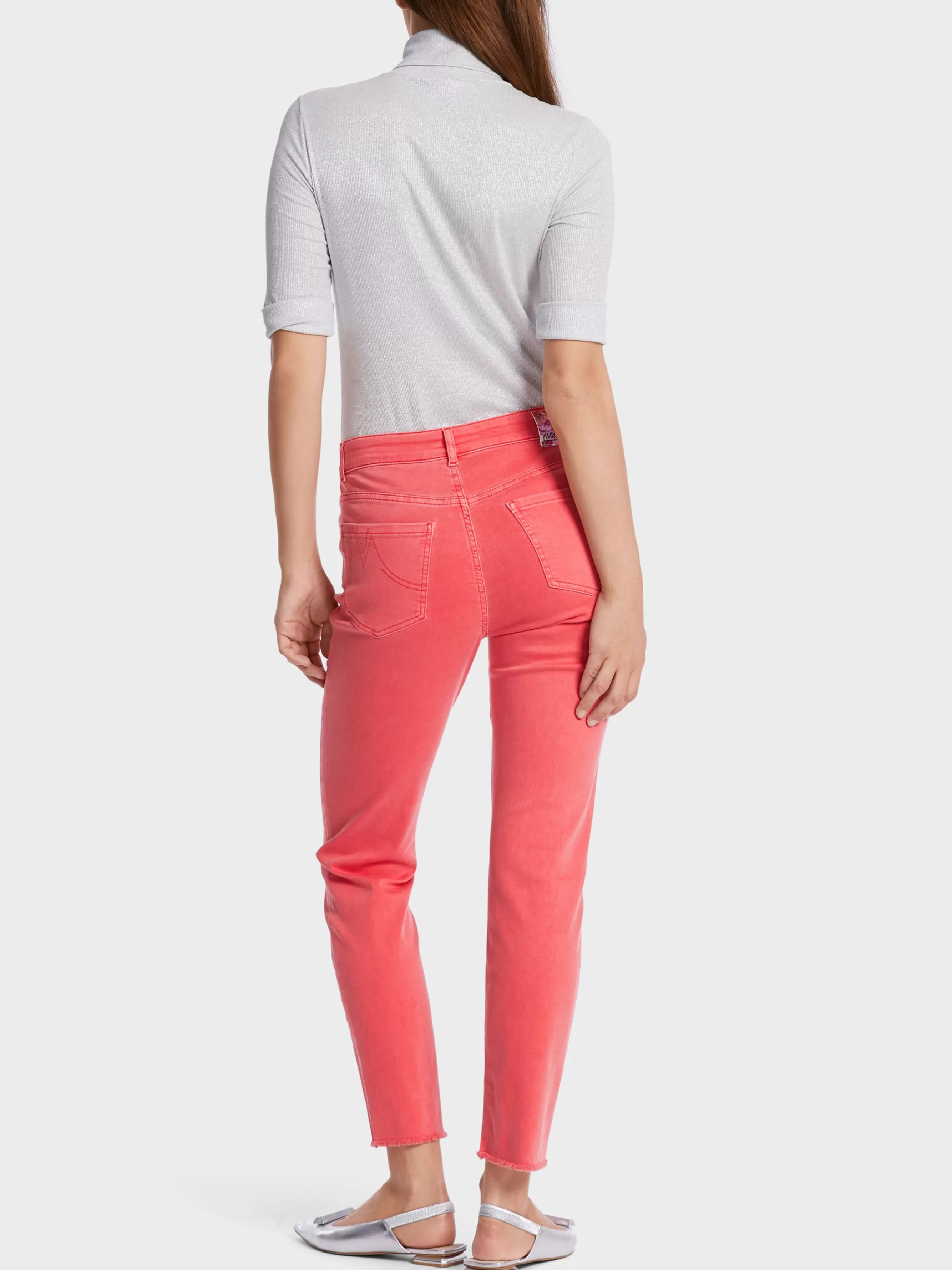 Marc Cain Jeans-"RETHINK TOGETHER" JEANS SILEA deep coral