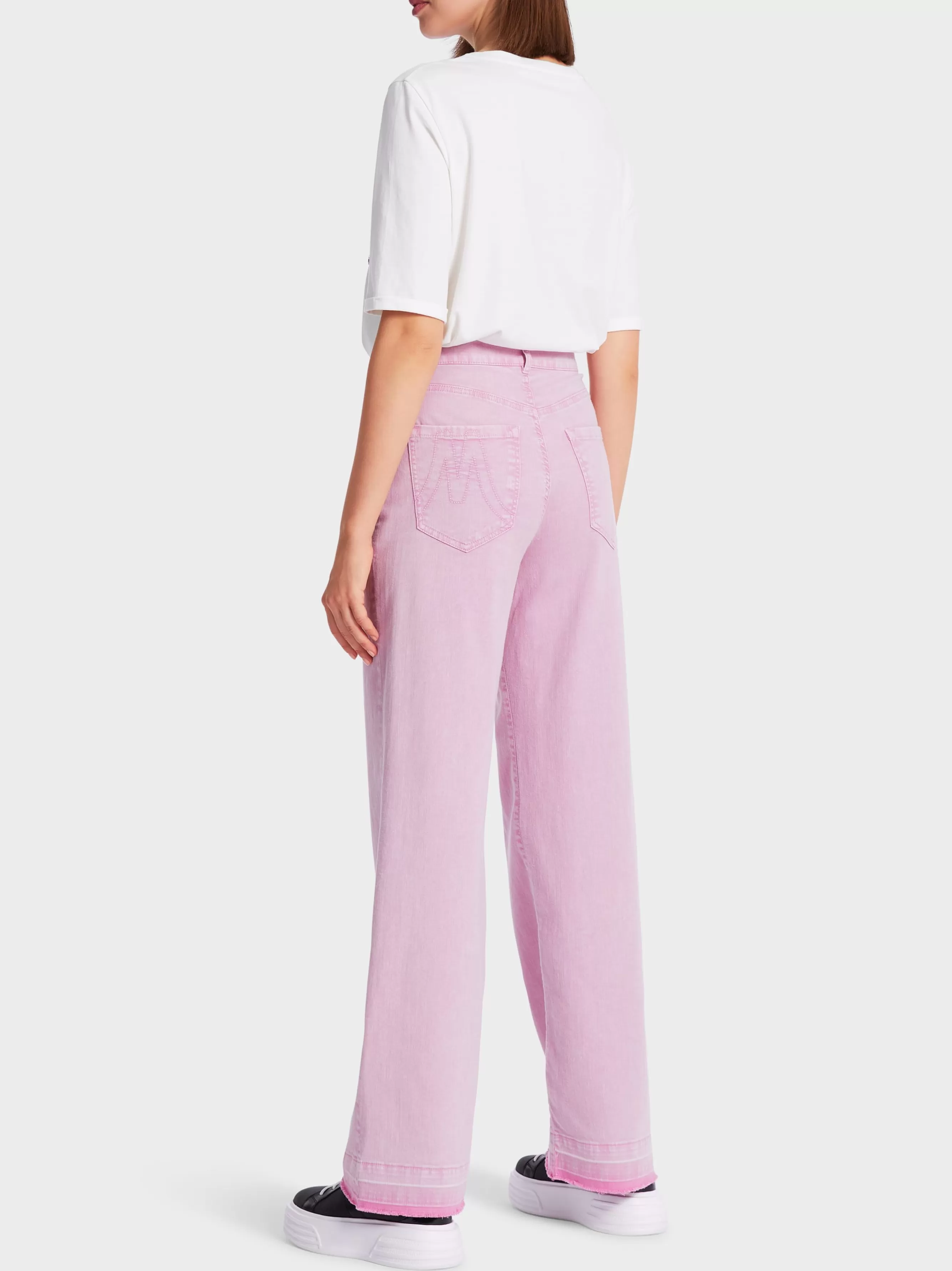 Marc Cain Jeans-"RETHINK TOGETHER" JEANS WIGAN bright pink lavender