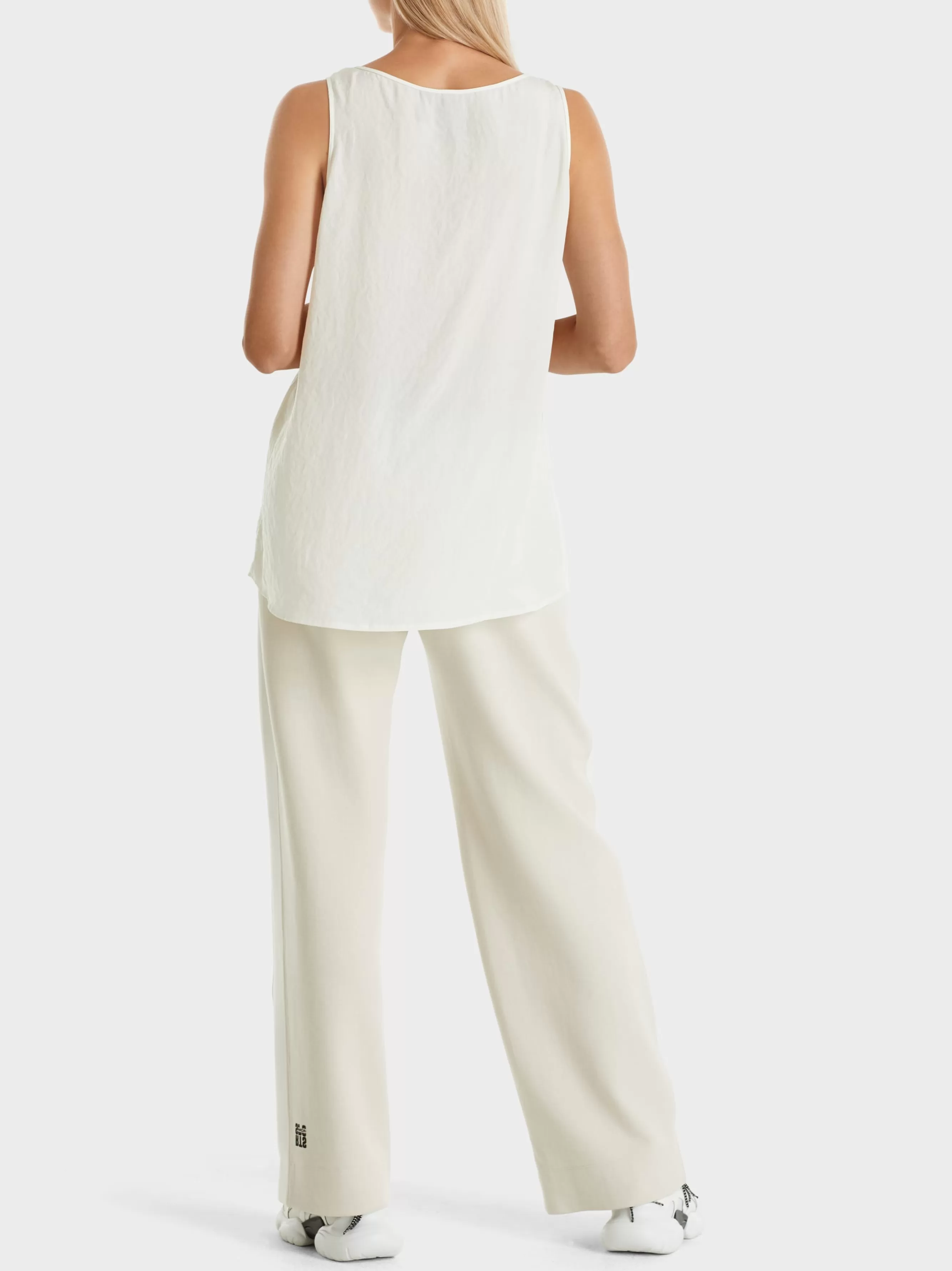 Marc Cain Shirts & Tops-ÄRMELLOSES TOP off-white