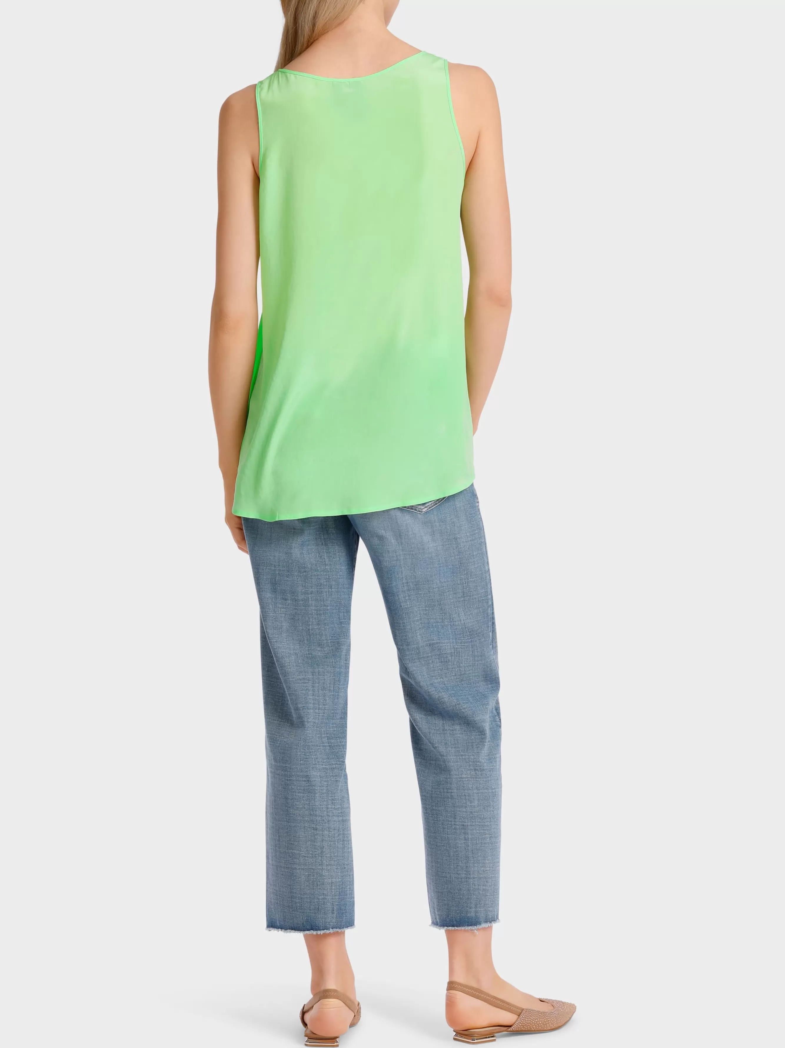 Marc Cain Shirts & Tops-ÄRMELLOSES TOP light apple green