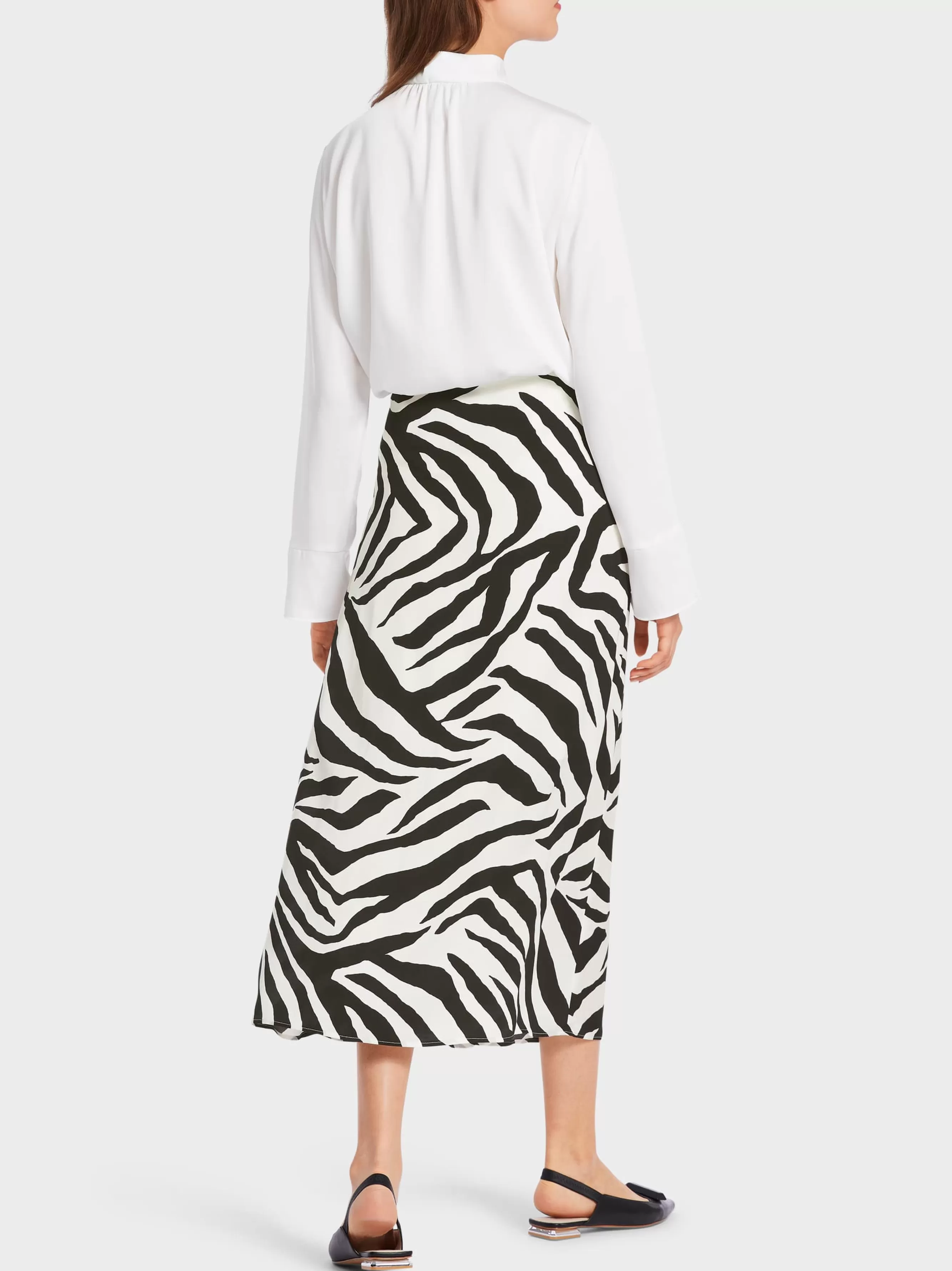 Marc Cain Röcke-ROCK IM ZEBRA-DESSIN white and black