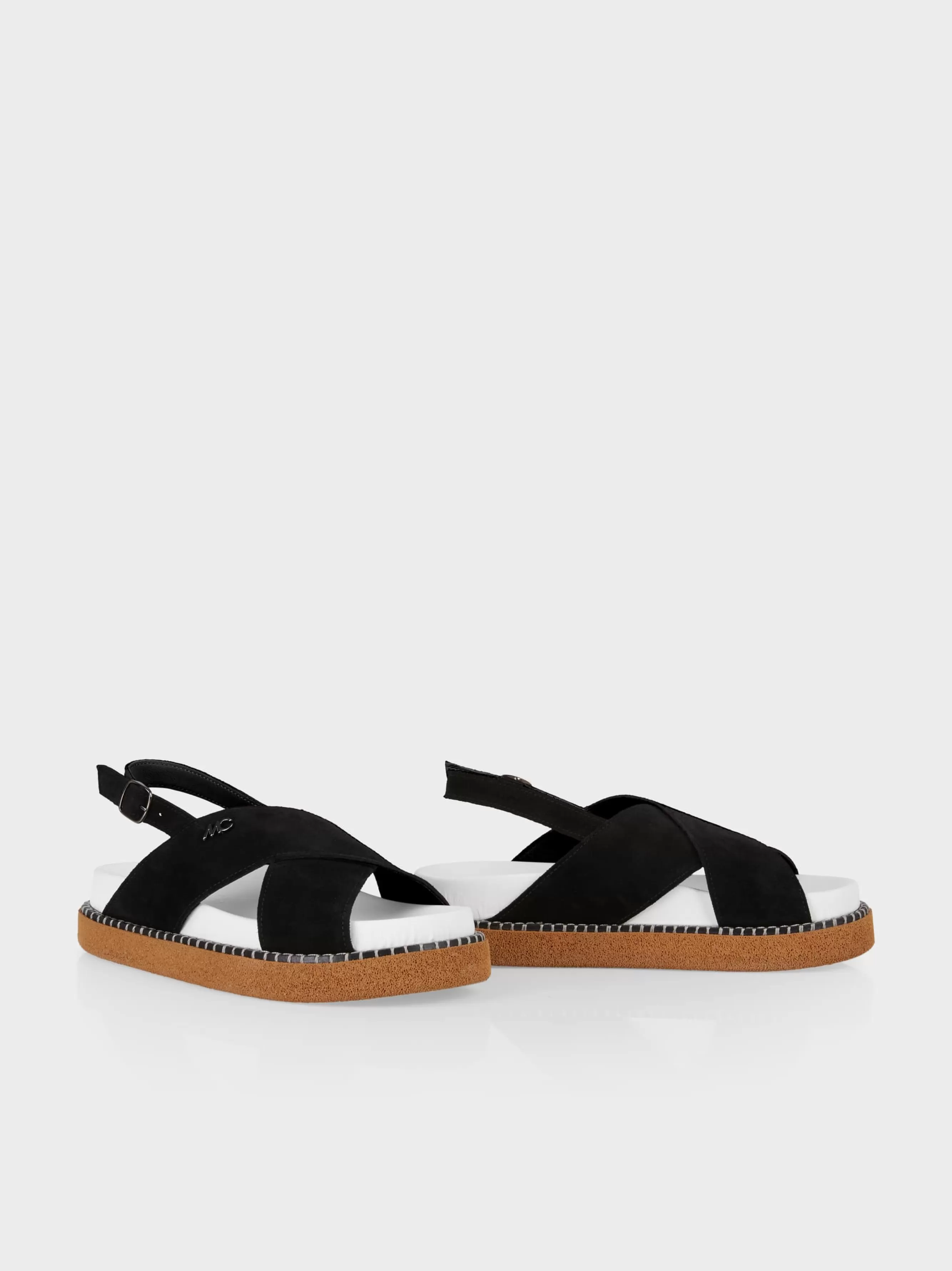 Marc Cain Schuhe-SANDALEN MIT KREUZRIEMEN black