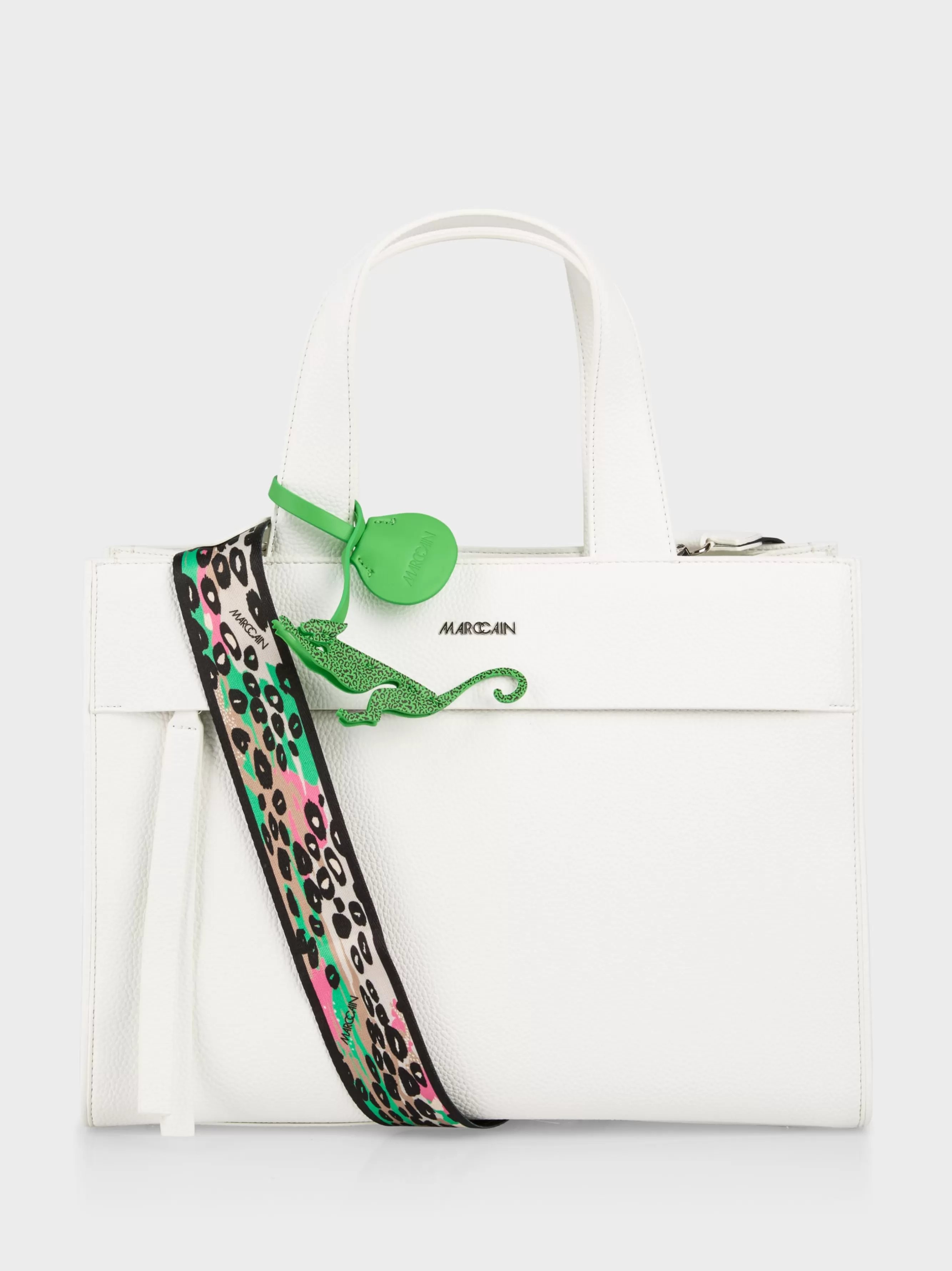 Marc Cain Taschen-SATCHEL BAG MIT REIßVERSCHLUSS off-white