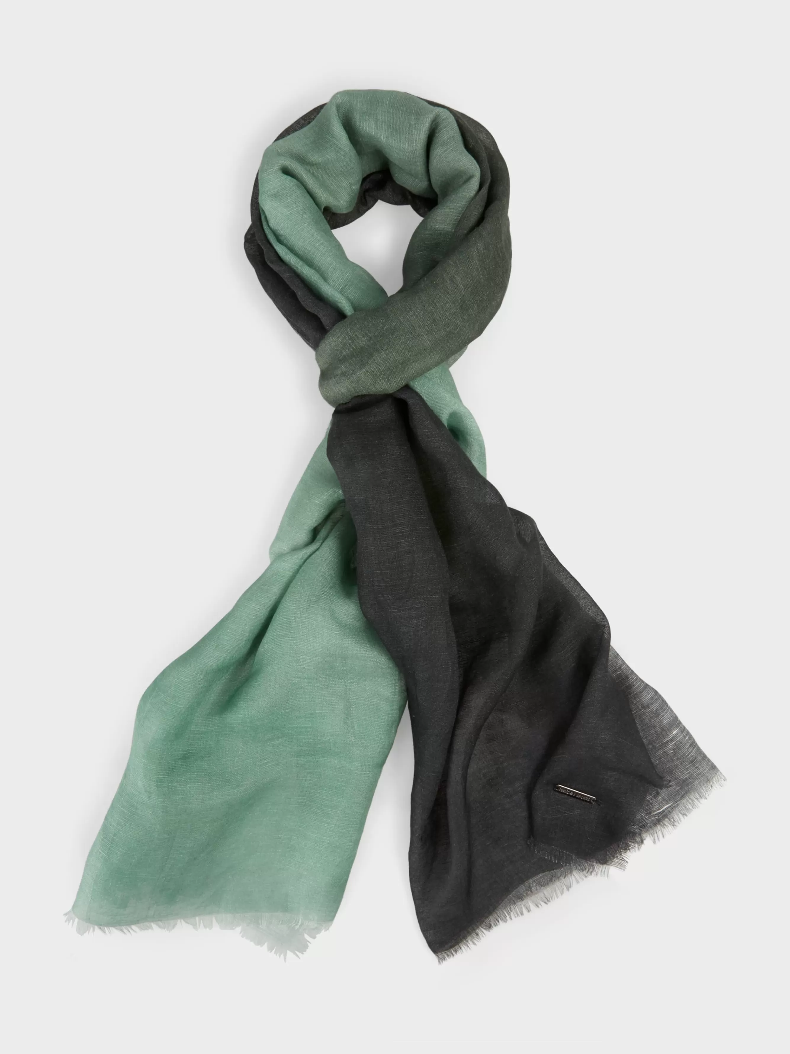 Marc Cain Accessoires-SCHAL MIT FARBVERLAUF soft sage