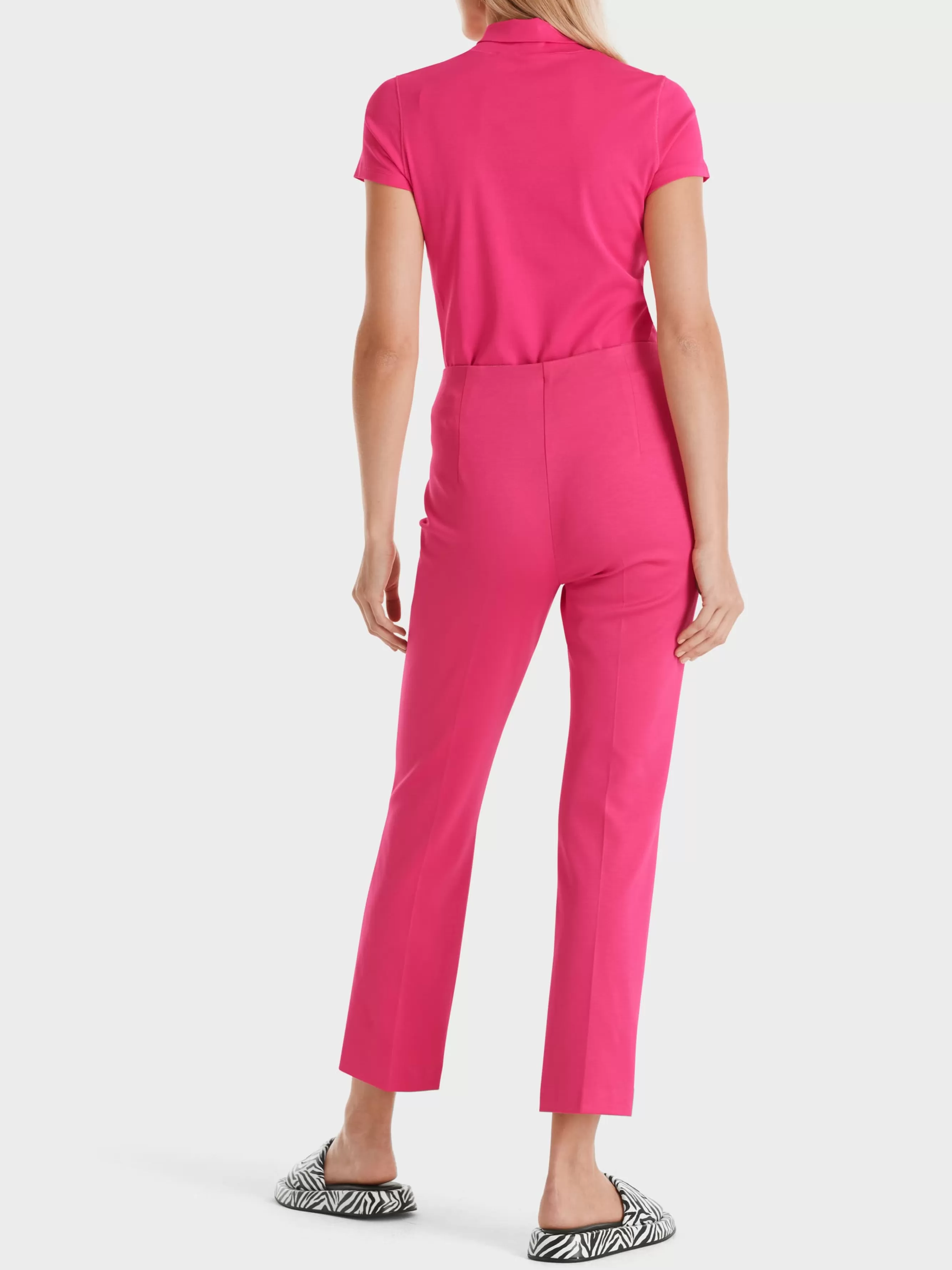 Marc Cain Hosen | Hosenanzüge-SCHMAL GESCHNITTENE HOSE SYDNEY super pink