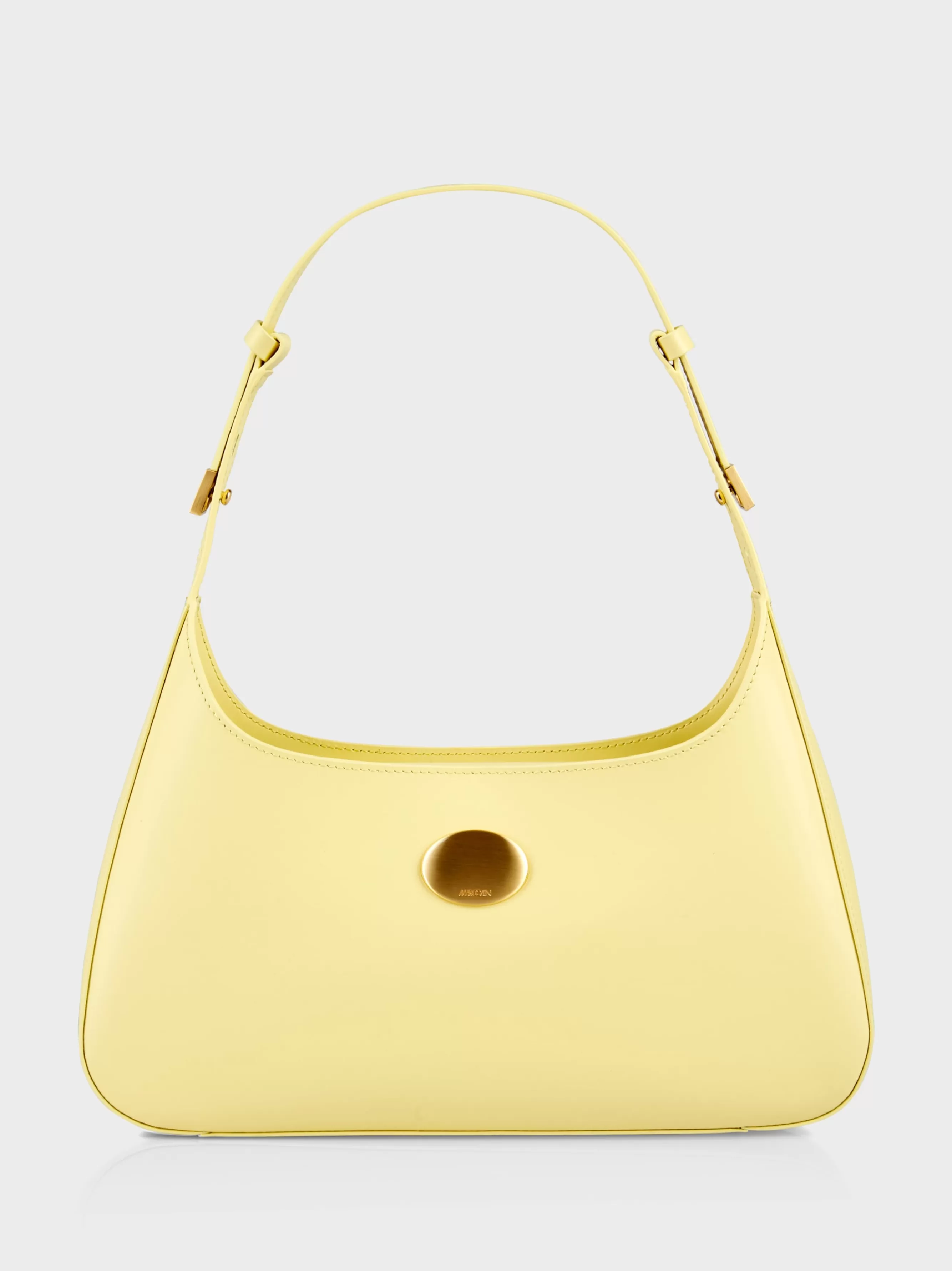 Marc Cain Taschen-SCHULTERTASCHE "RETHINK TOGETHER" pale lemon