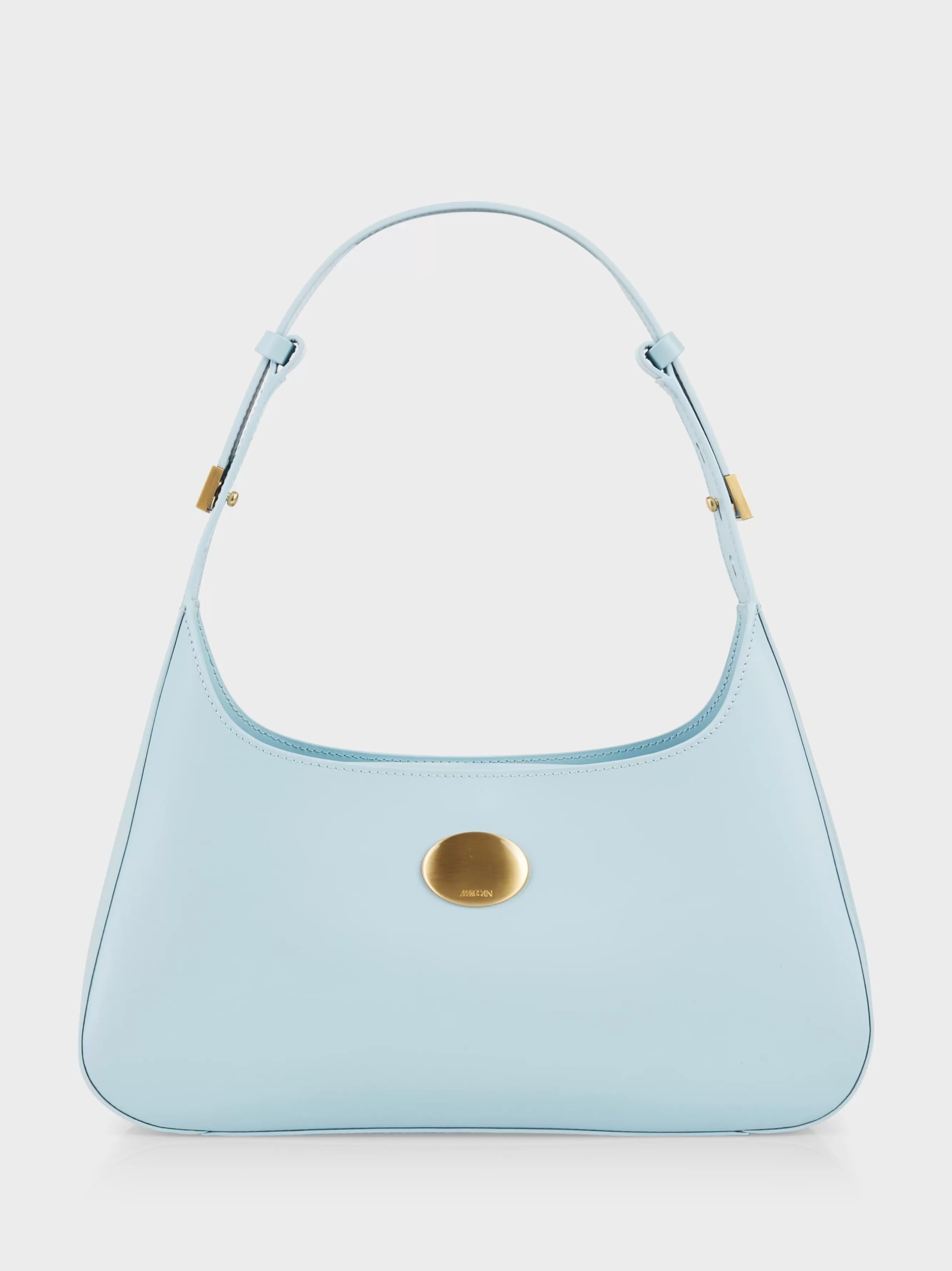 Marc Cain Taschen-SCHULTERTASCHE "RETHINK TOGETHER" soft summer sky