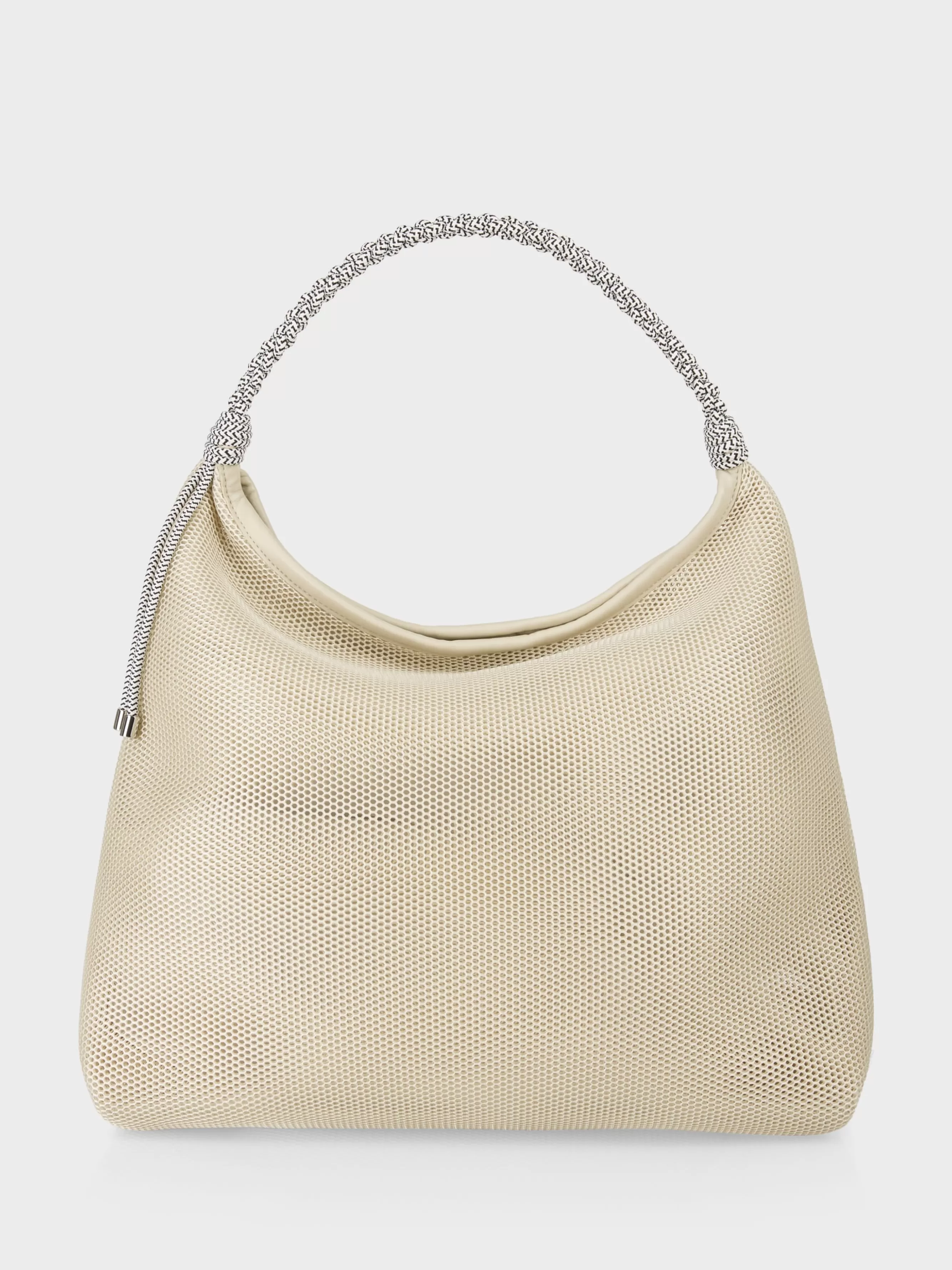 Marc Cain Taschen-SHOPPER BAG AUS MESH soft moon rock