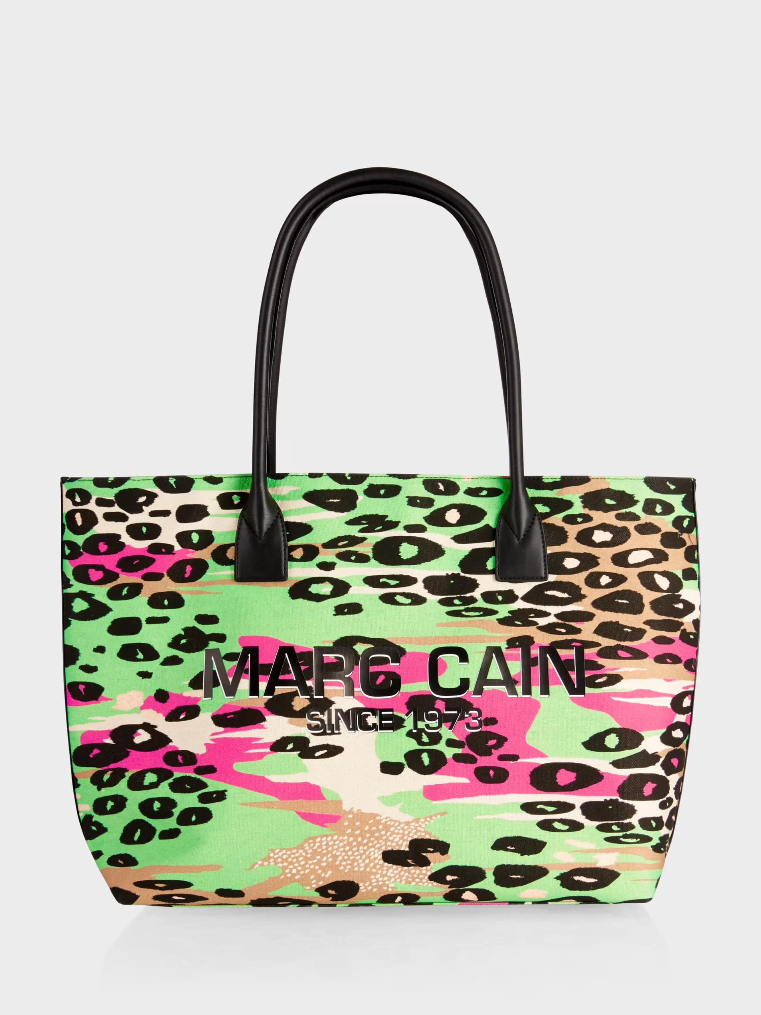 Marc Cain Taschen-SHOPPER BAG IM FARBIGEN LEO-PRINT bright camel