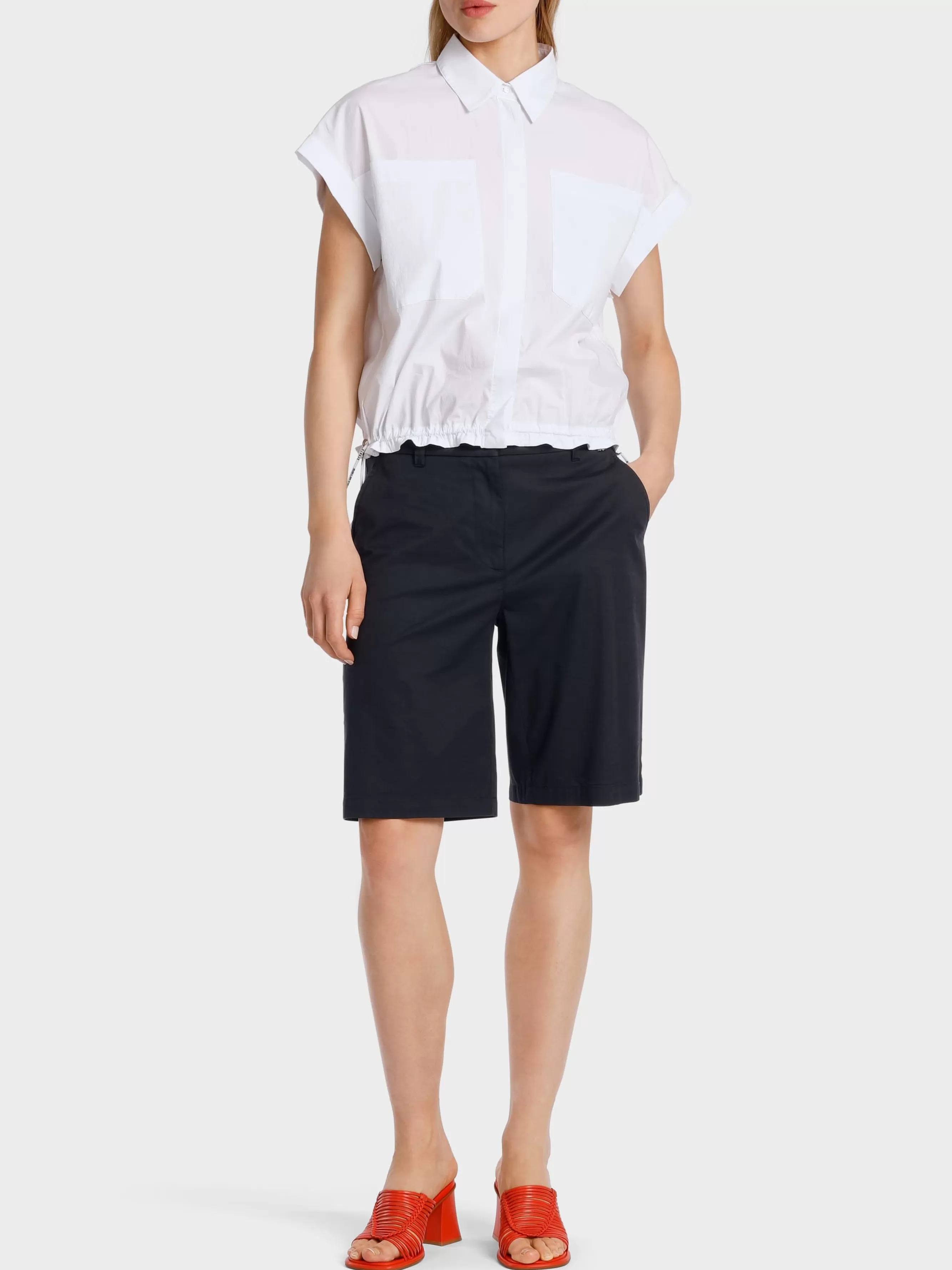 Marc Cain Hosen-SHORTS IM CHINO-STYLE - MODELL FINIKE navy