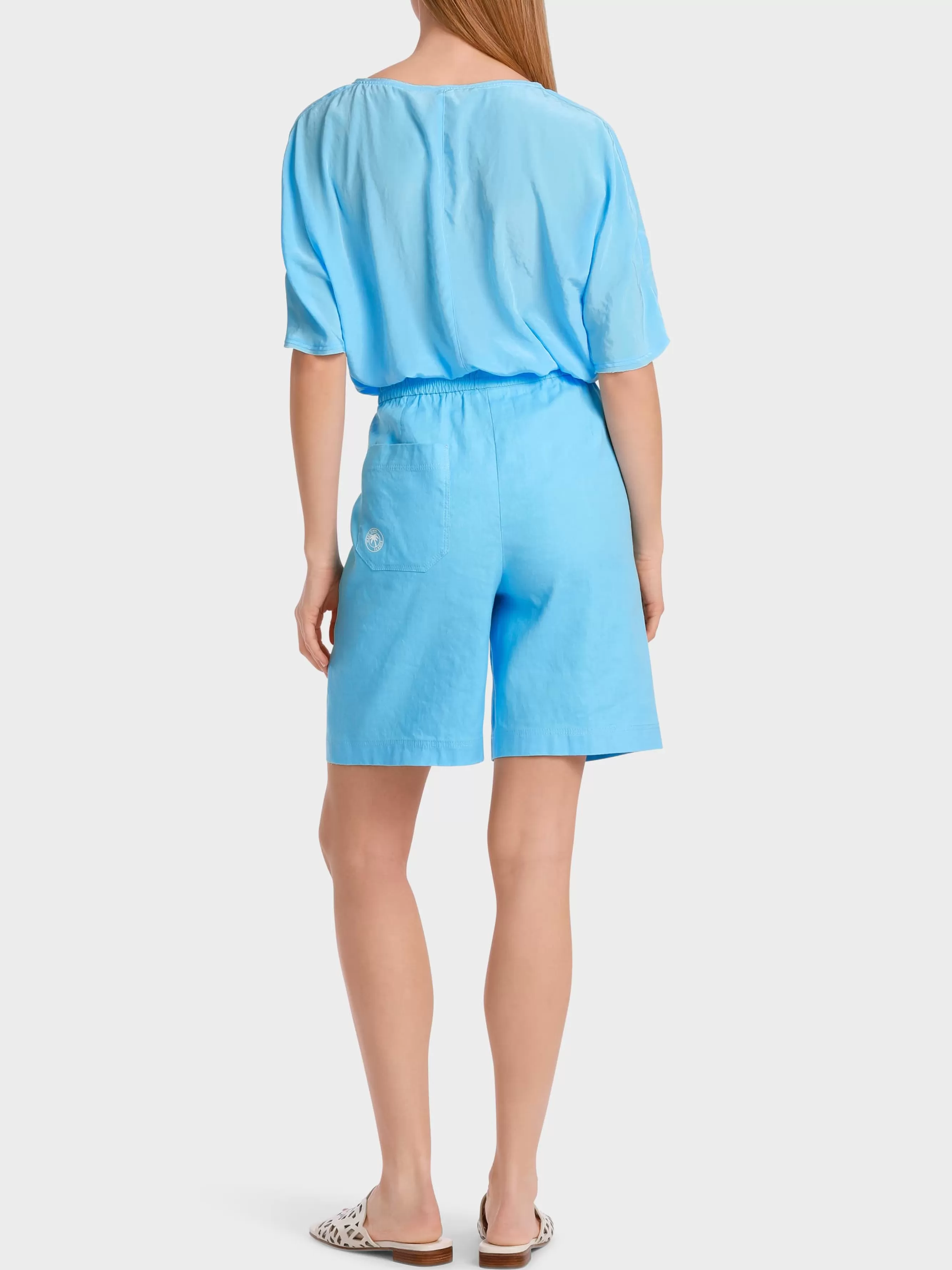 Marc Cain Hosen | Hosenanzüge-SHORTS MODELL WITTEN light turquoise