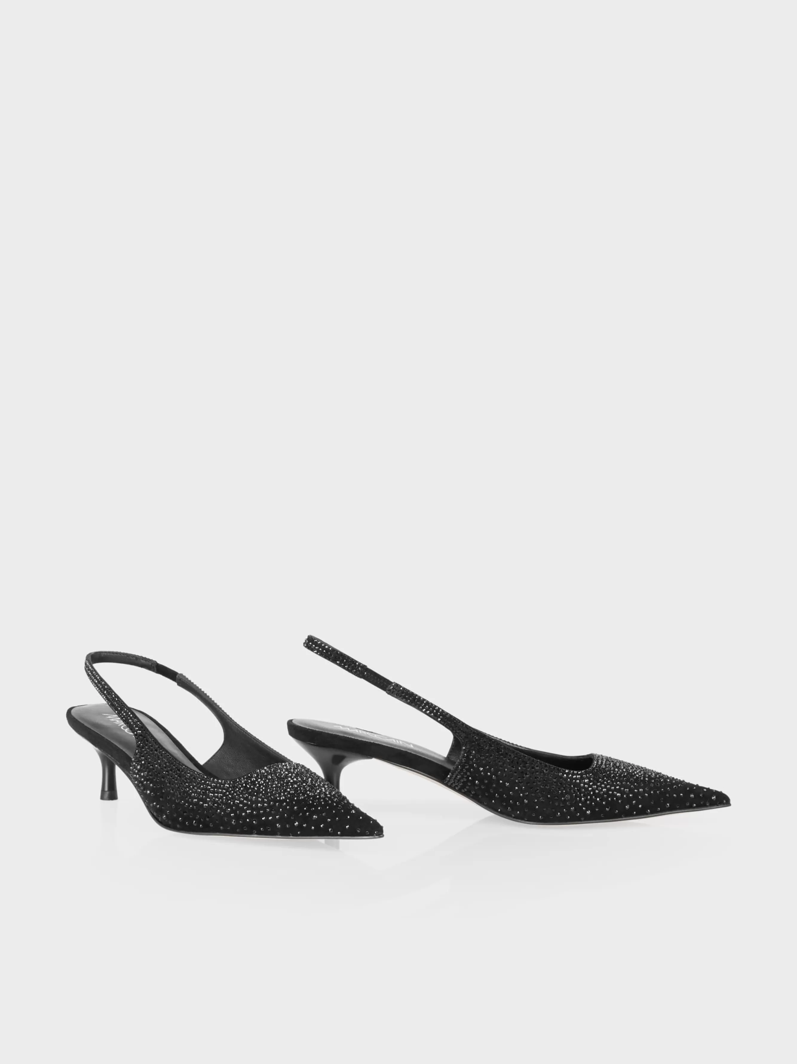 Marc Cain Schuhe-SLINGPUMPS MIT KRISTALLEN black