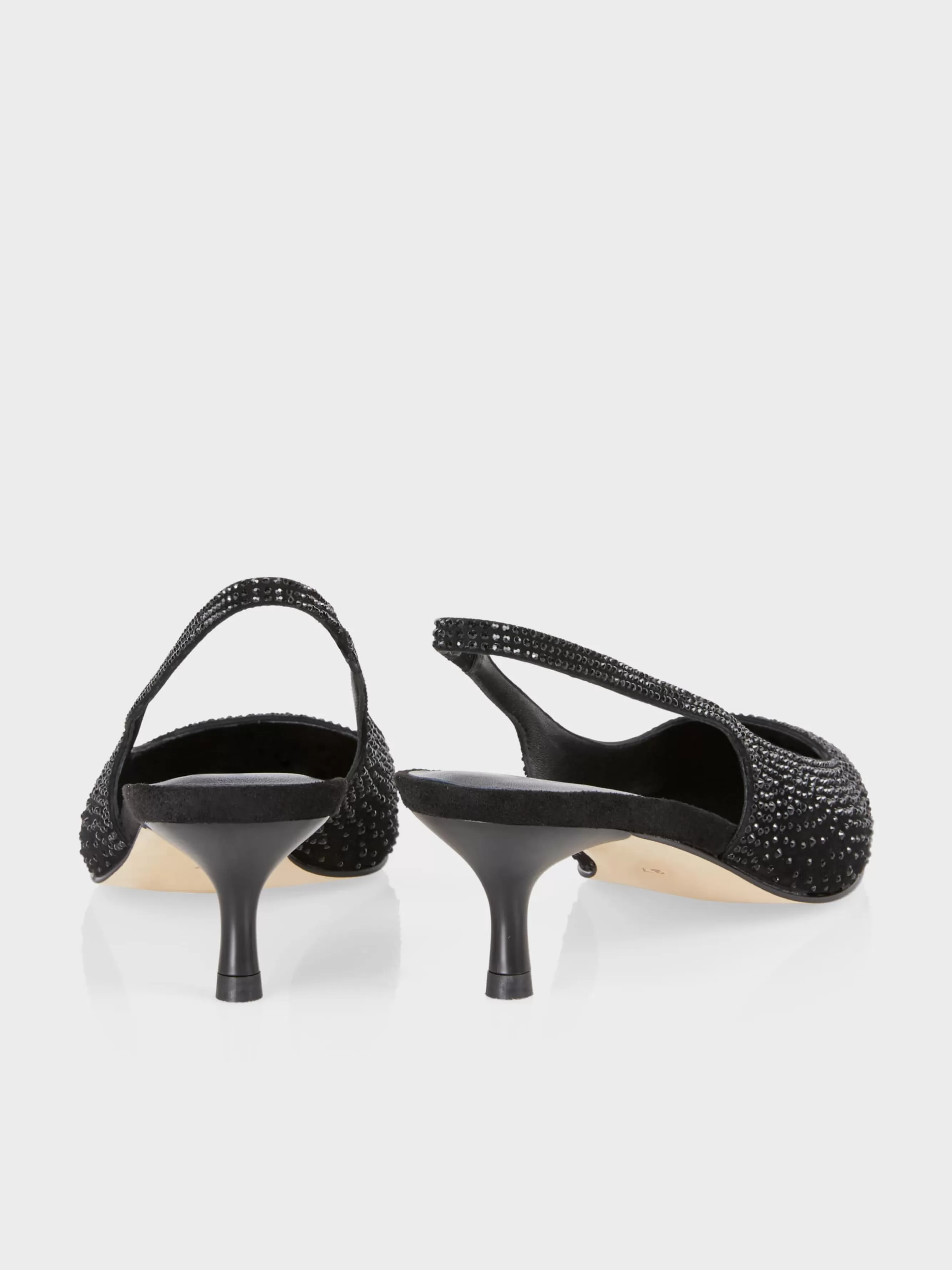 Marc Cain Schuhe-SLINGPUMPS MIT KRISTALLEN black