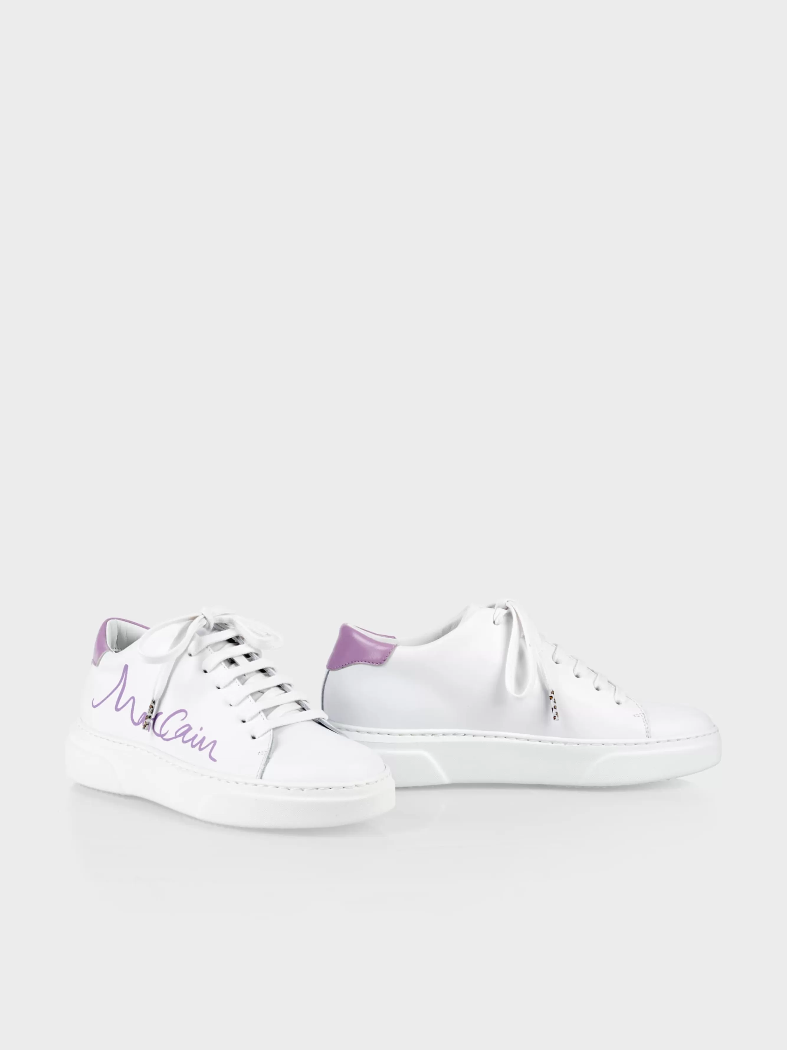 Marc Cain Schuhe-SNEAKERS MIT SCHRIFTZUG pink lavender