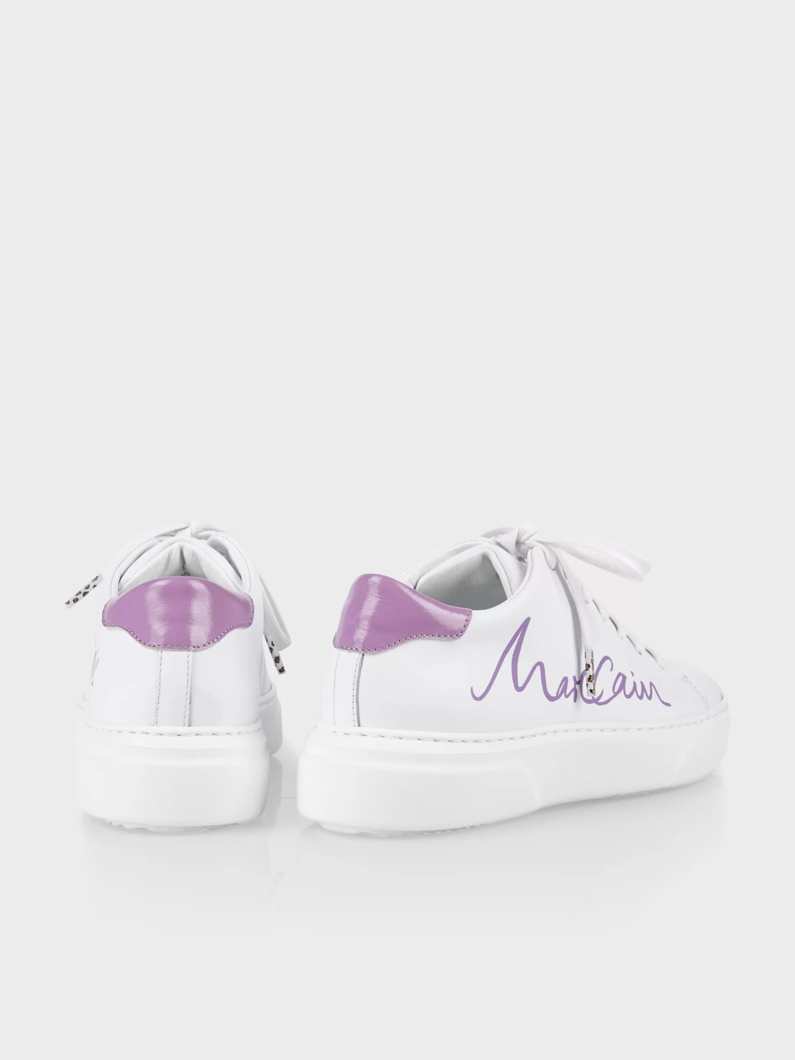 Marc Cain Schuhe-SNEAKERS MIT SCHRIFTZUG pink lavender