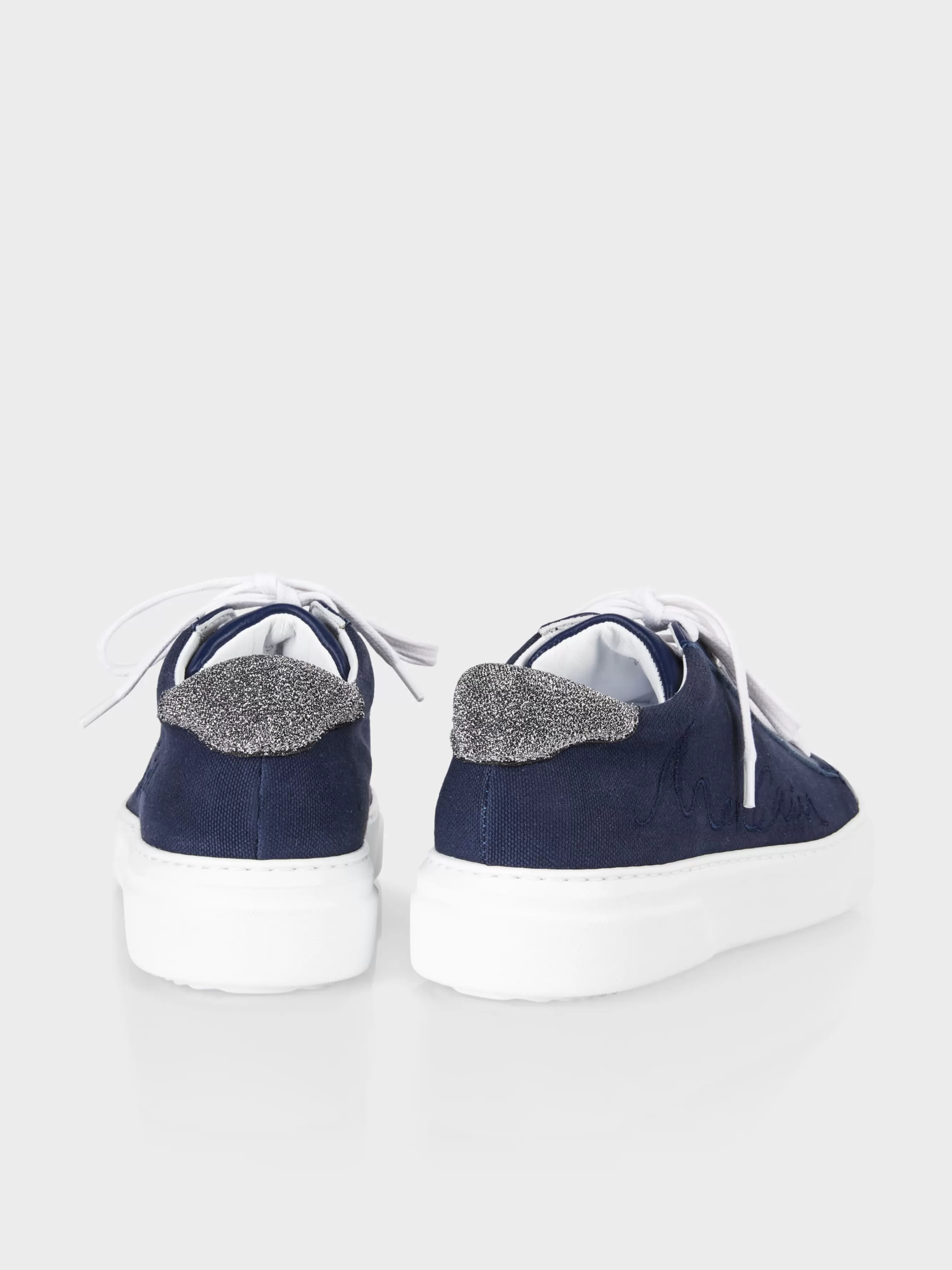 Marc Cain Schuhe-SNEAKERS MIT SCHRIFTZUG midnight blue