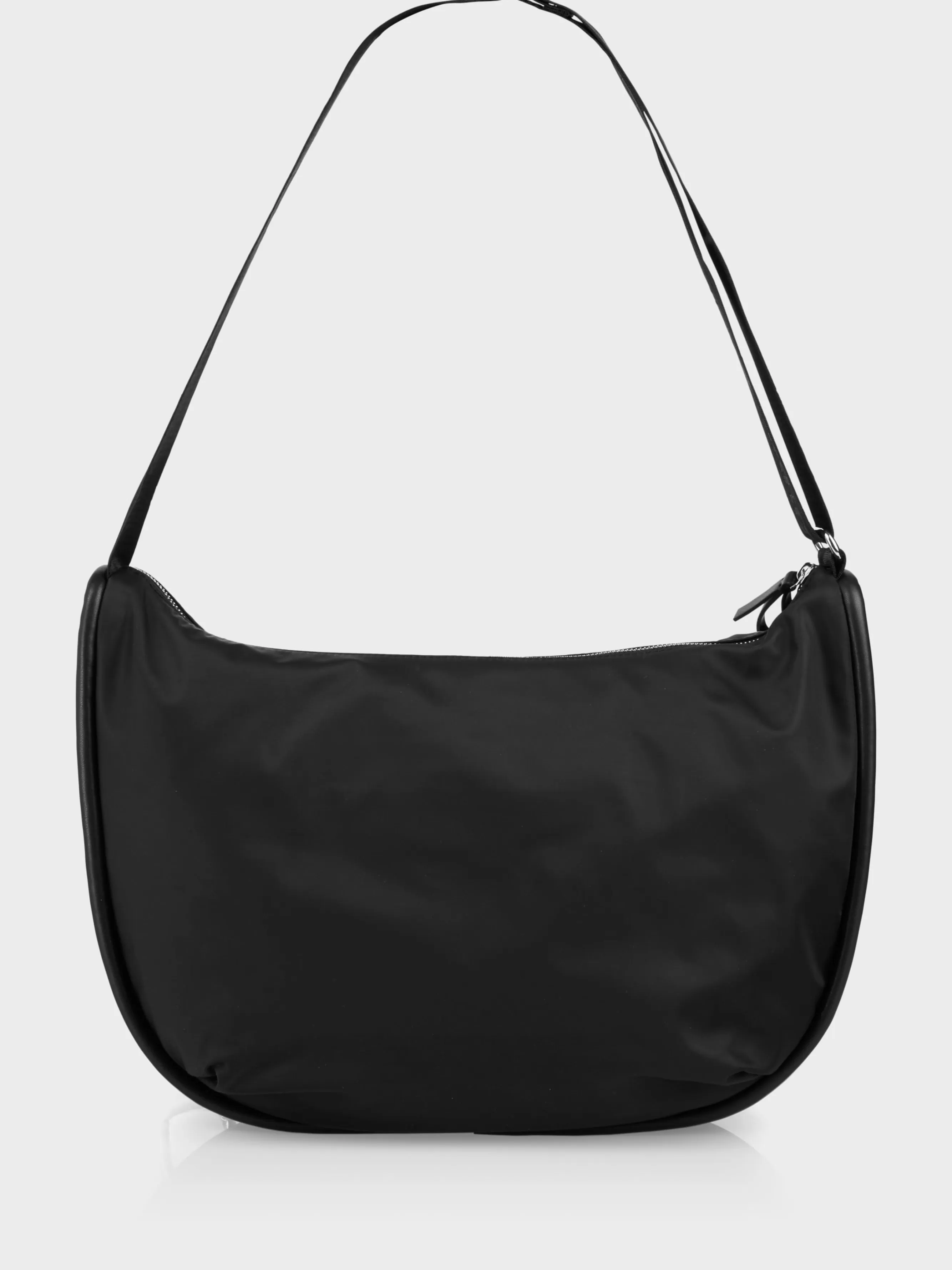 Marc Cain Taschen-SOFTE SCHULTERTASCHE "RETHINK TOGETHER" black