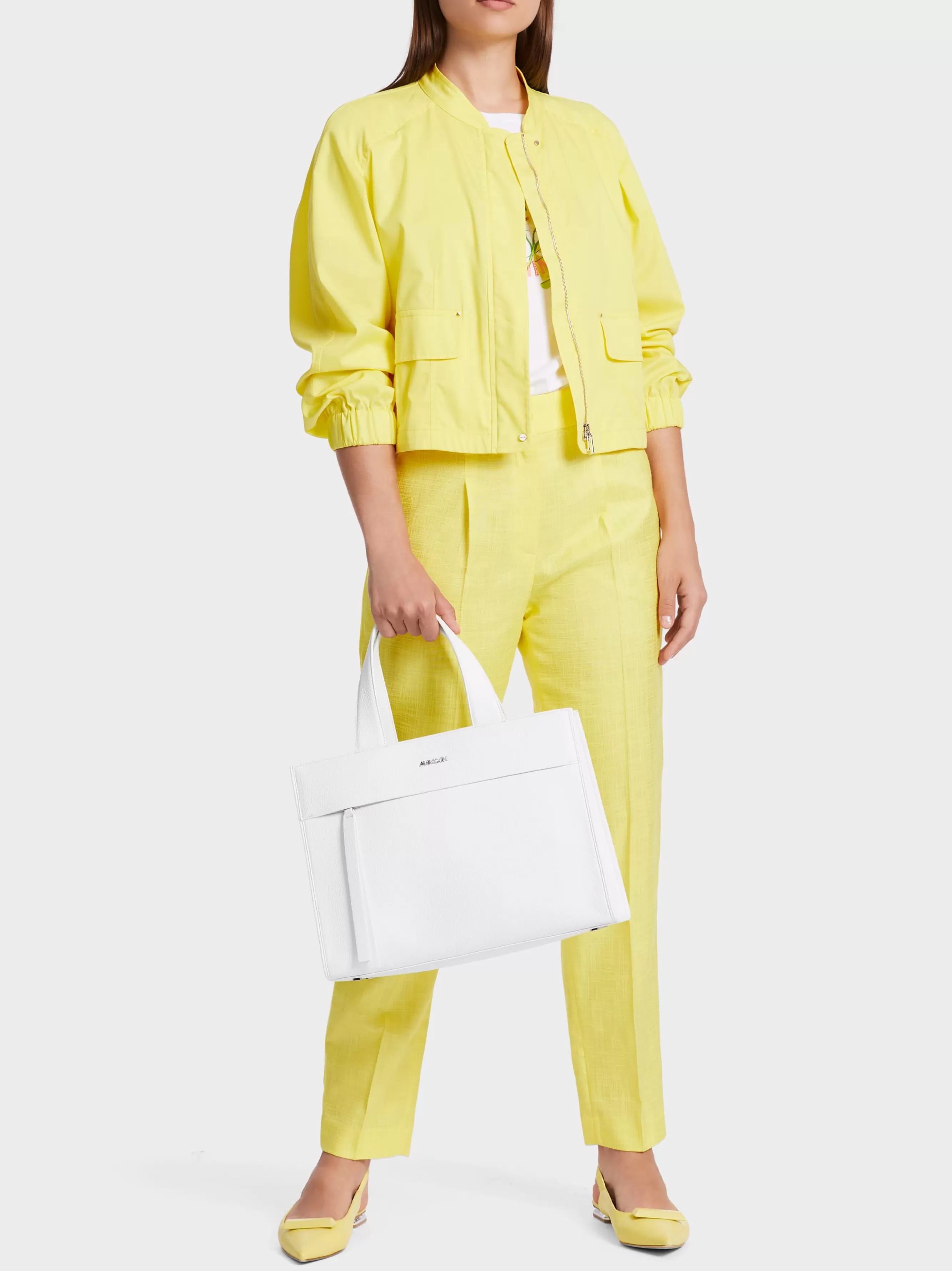 Marc Cain Jacken-SOMMERLICHE JACKE pale lemon