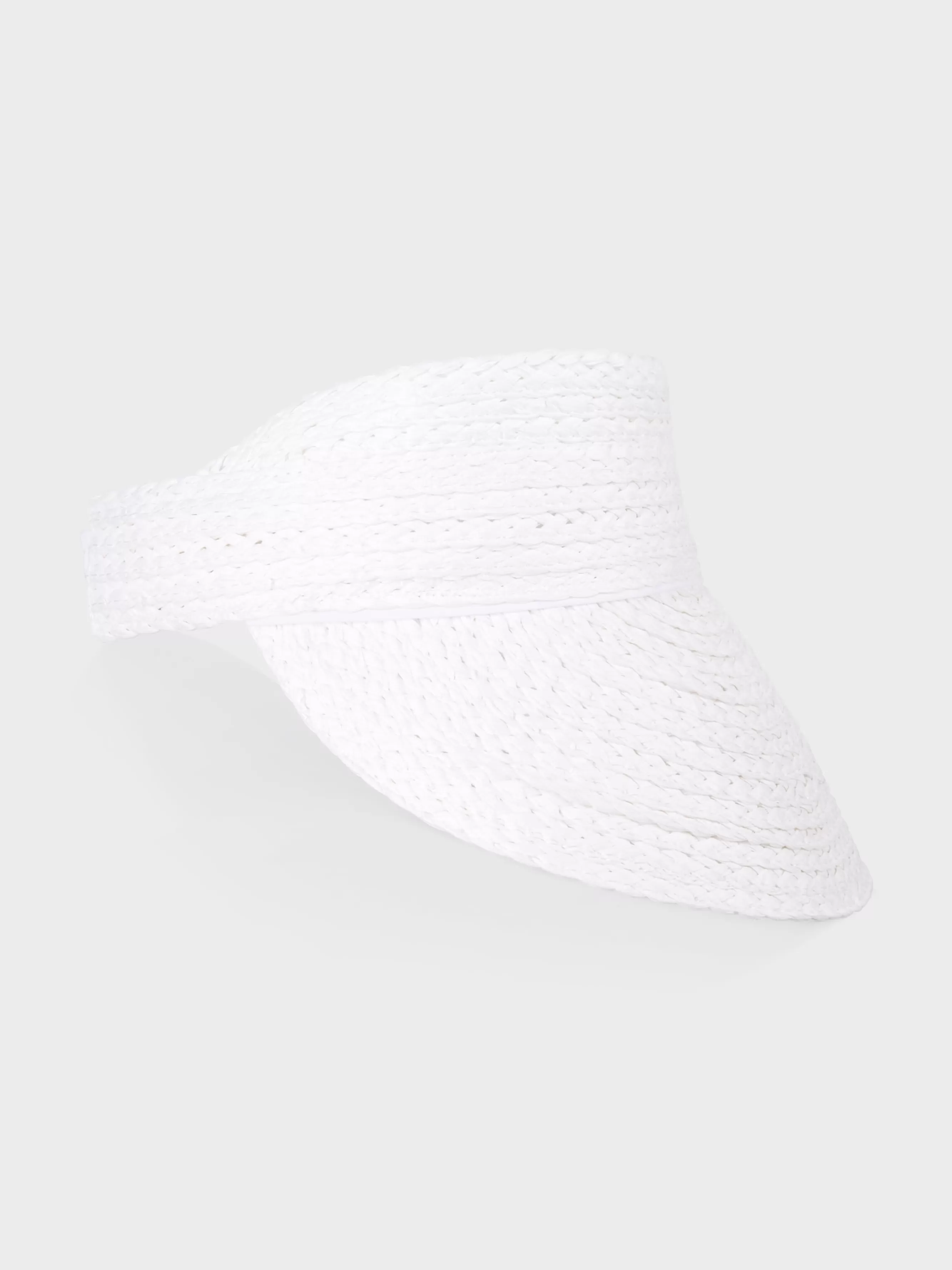 Marc Cain Accessoires-SONNENSCHILD AUS PAPIERFASER white