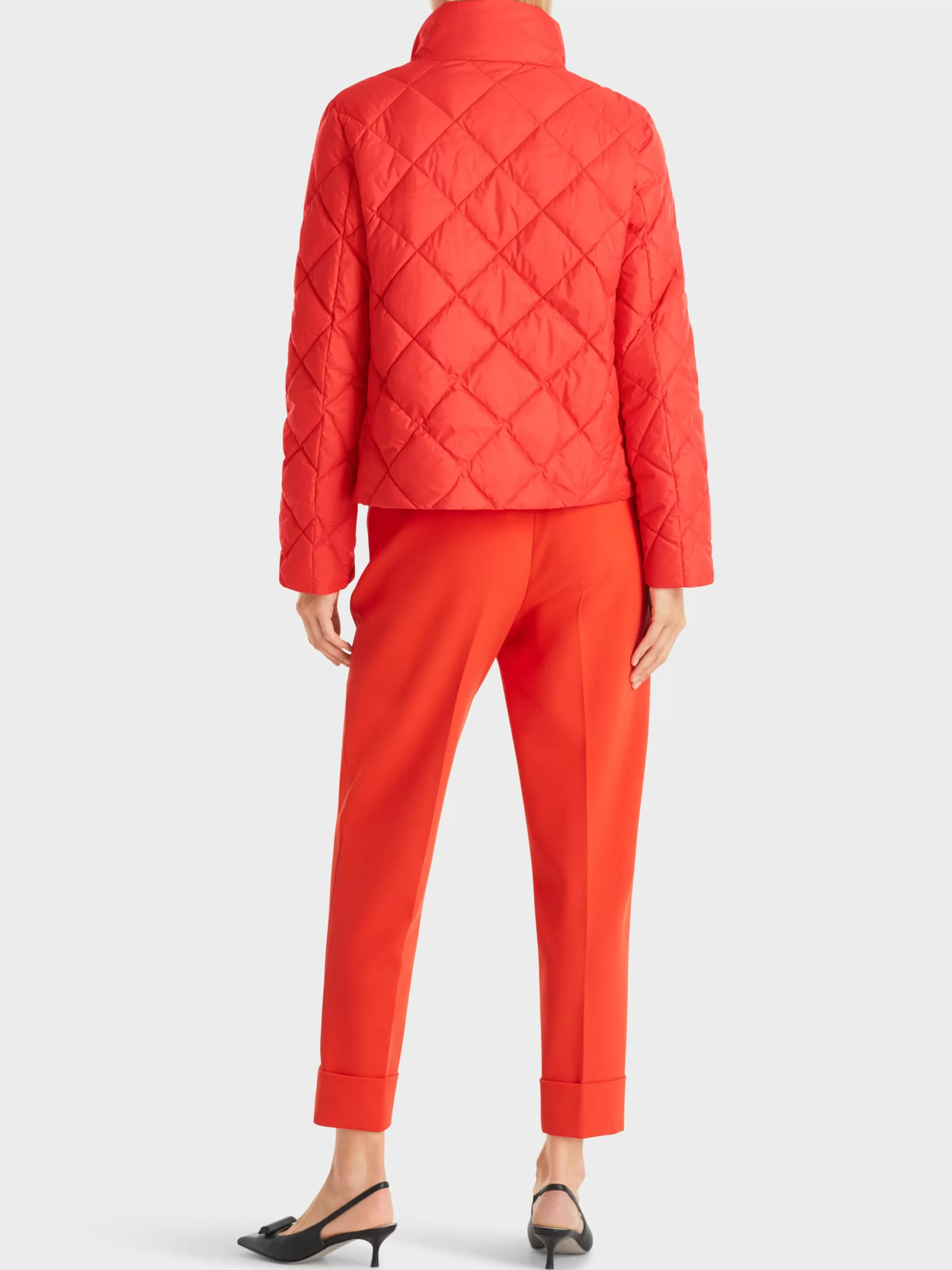 Marc Cain Mäntel & Outdoorjacken-STEPPJACKE "RETHINK TOGETHER" bright tomato