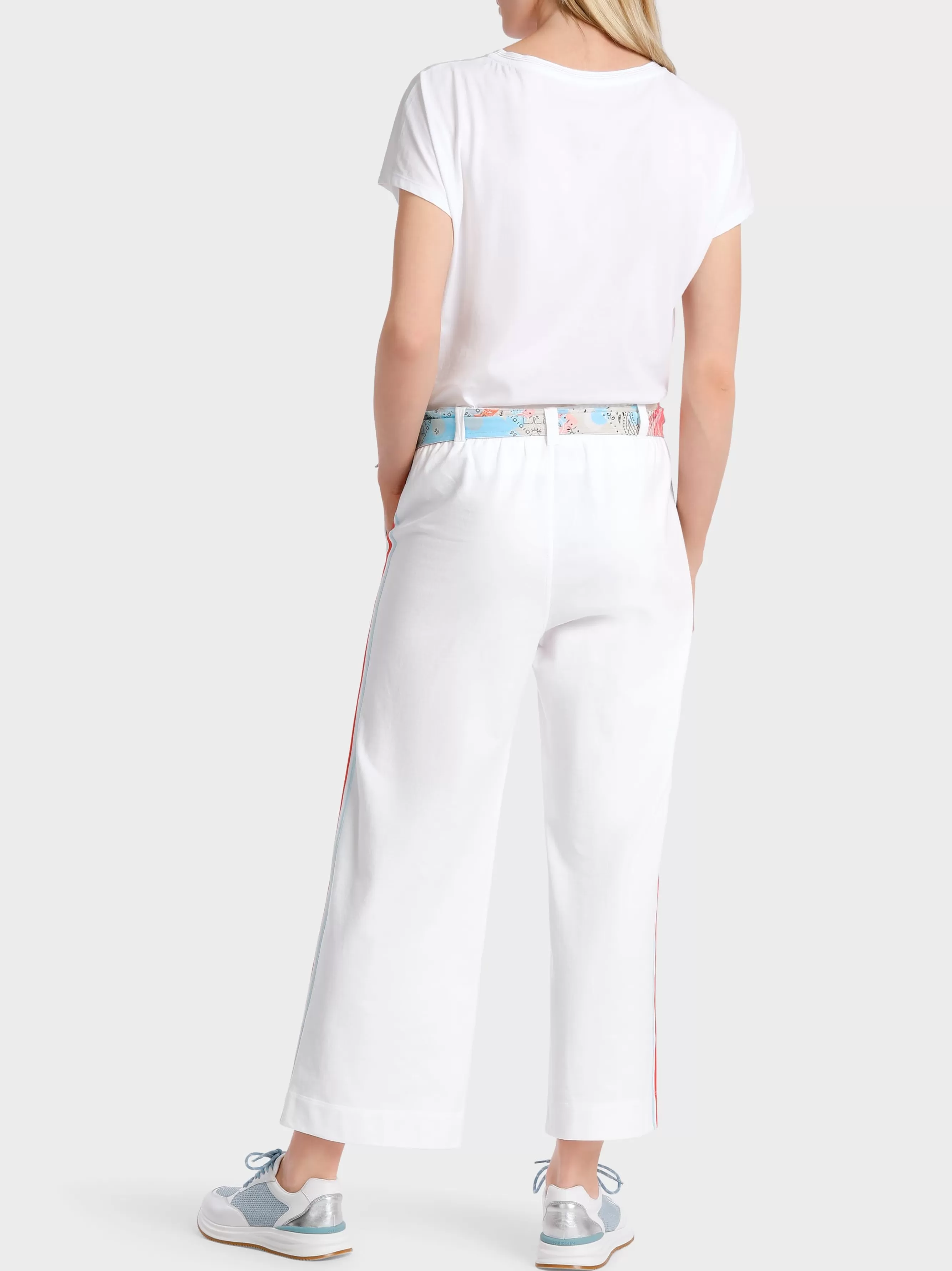 Marc Cain Hosen-SWEATHOSE MODELL WASHINGTON white