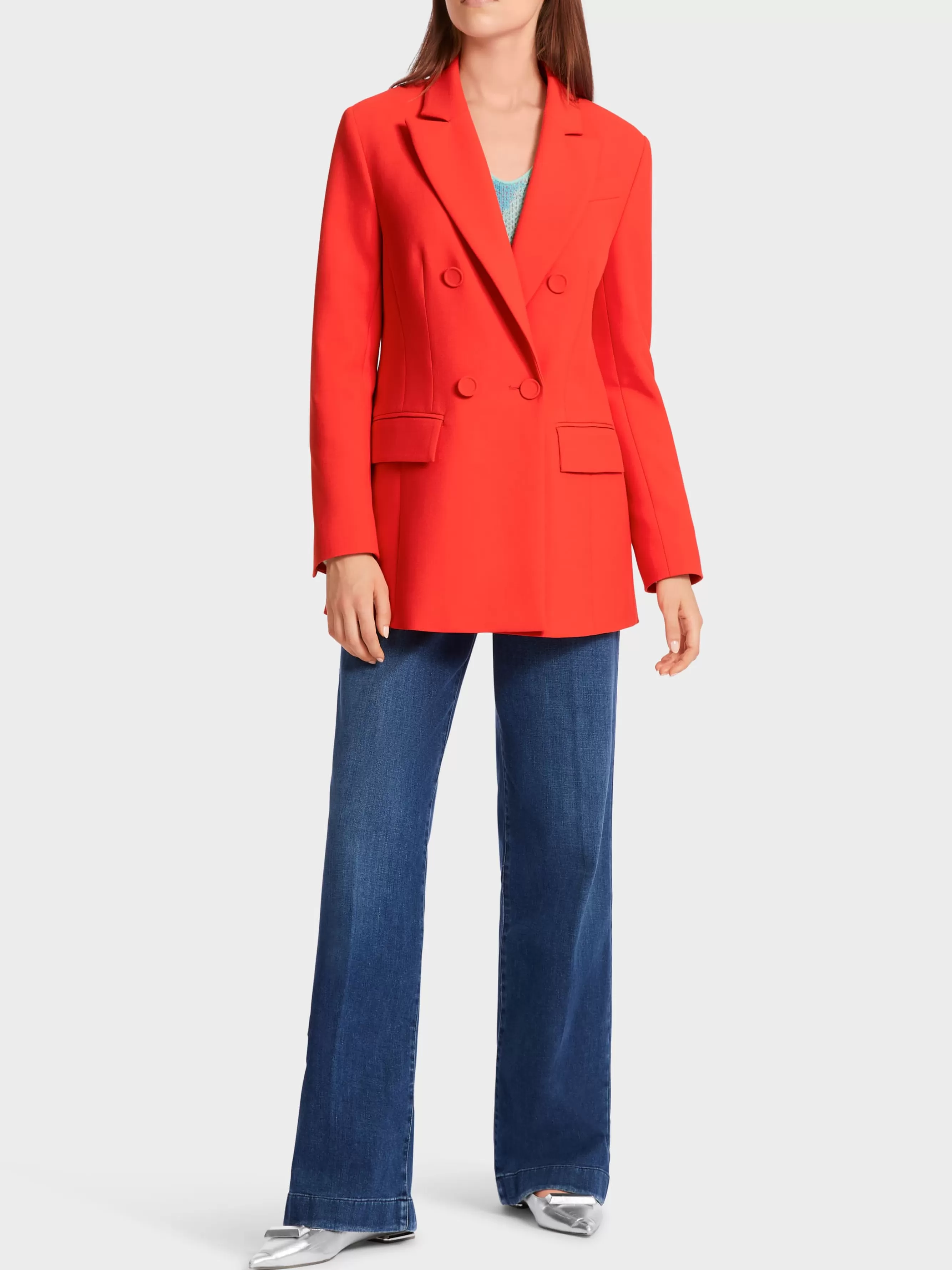 Marc Cain Blazer | Hosenanzüge-TAILLIERTER BLAZER bright tomato