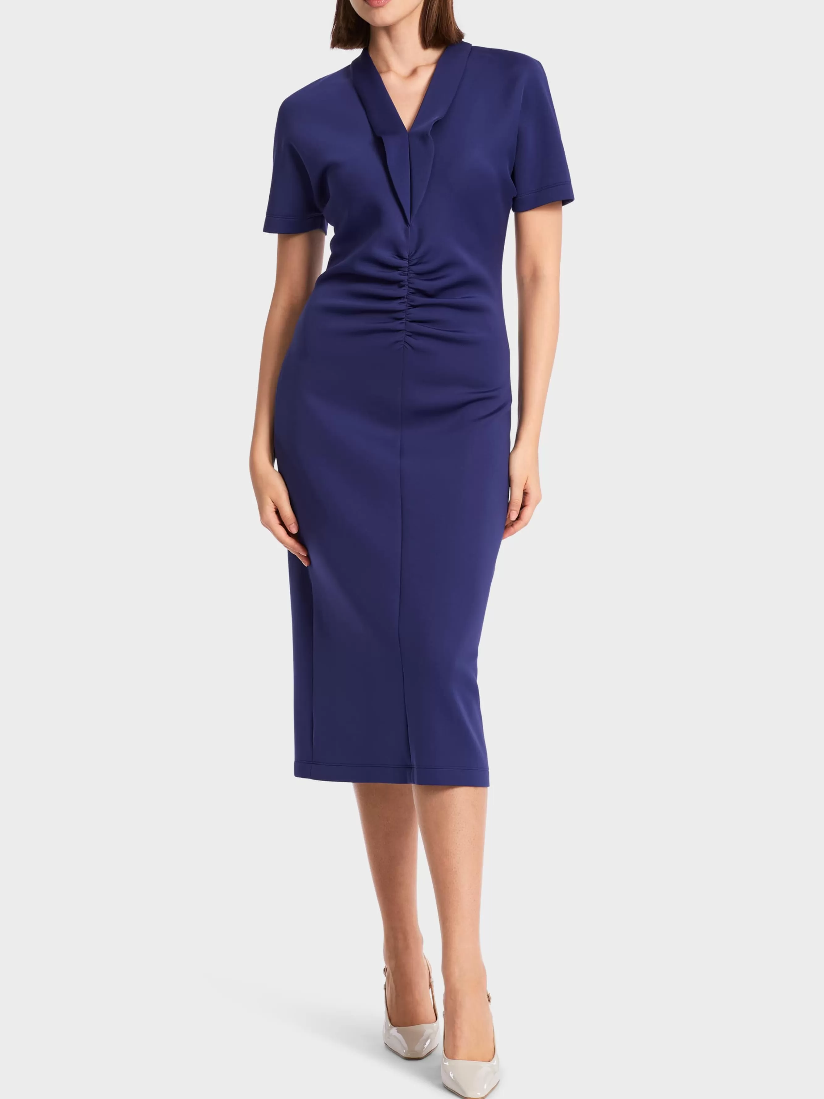 Marc Cain Kleider-TAILLIERTES KLEID deep violet