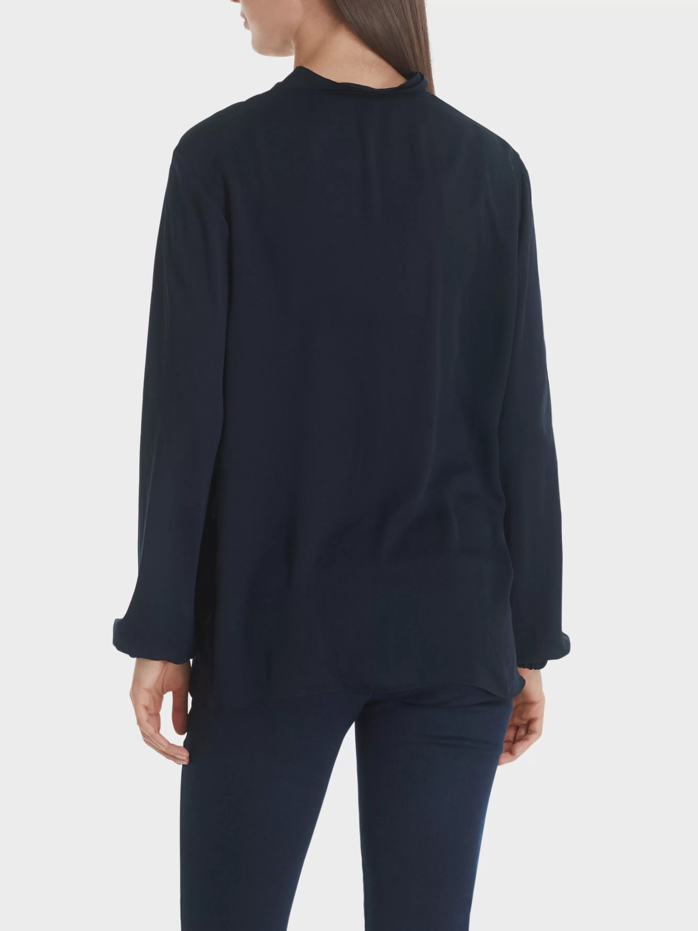 Marc Cain Blusen & Tuniken-WEITE BLUSE midnight blue