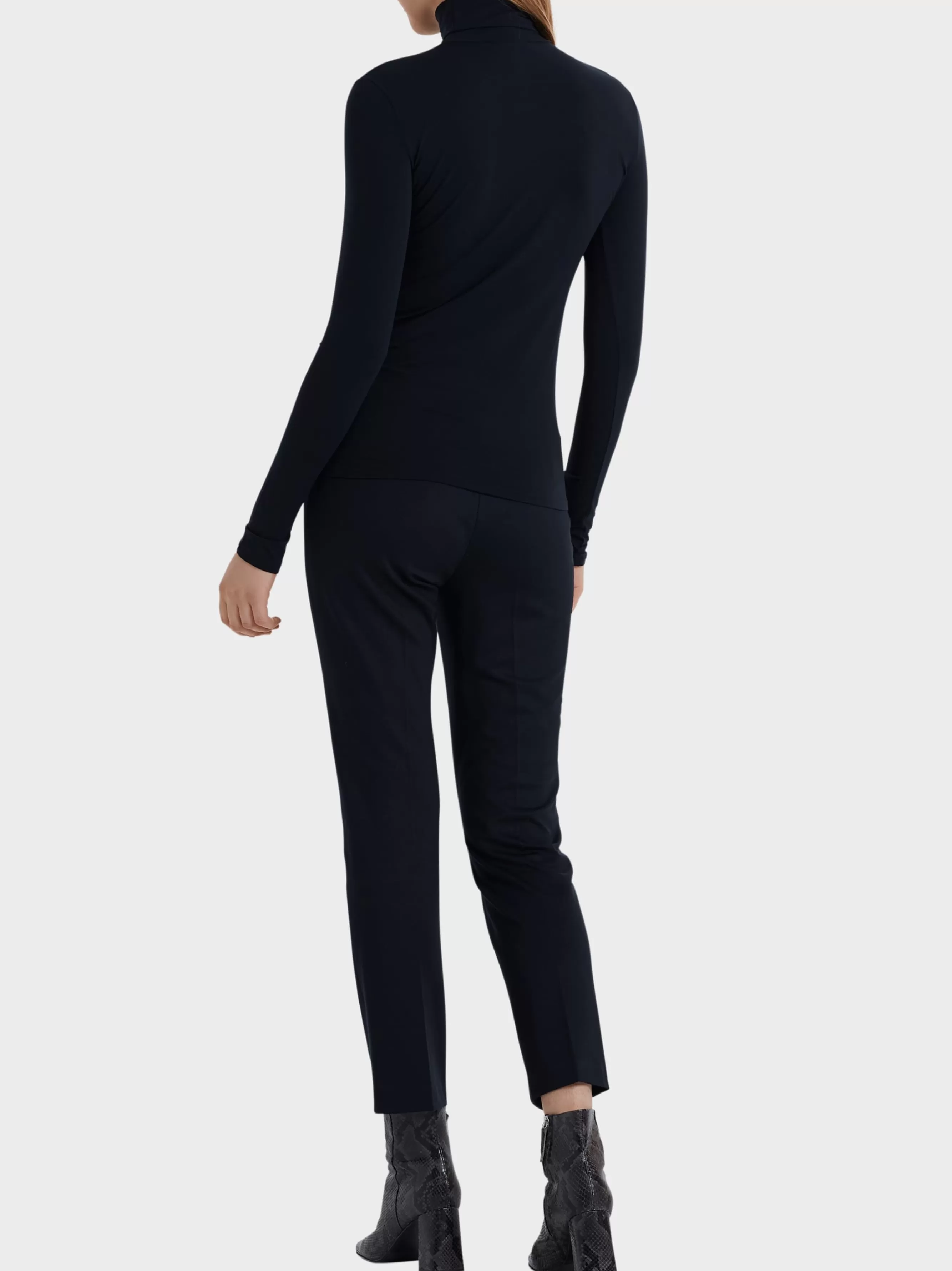 Marc Cain Shirts & Tops-ZARTER ROLLKRAGENPULLOVER midnight blue