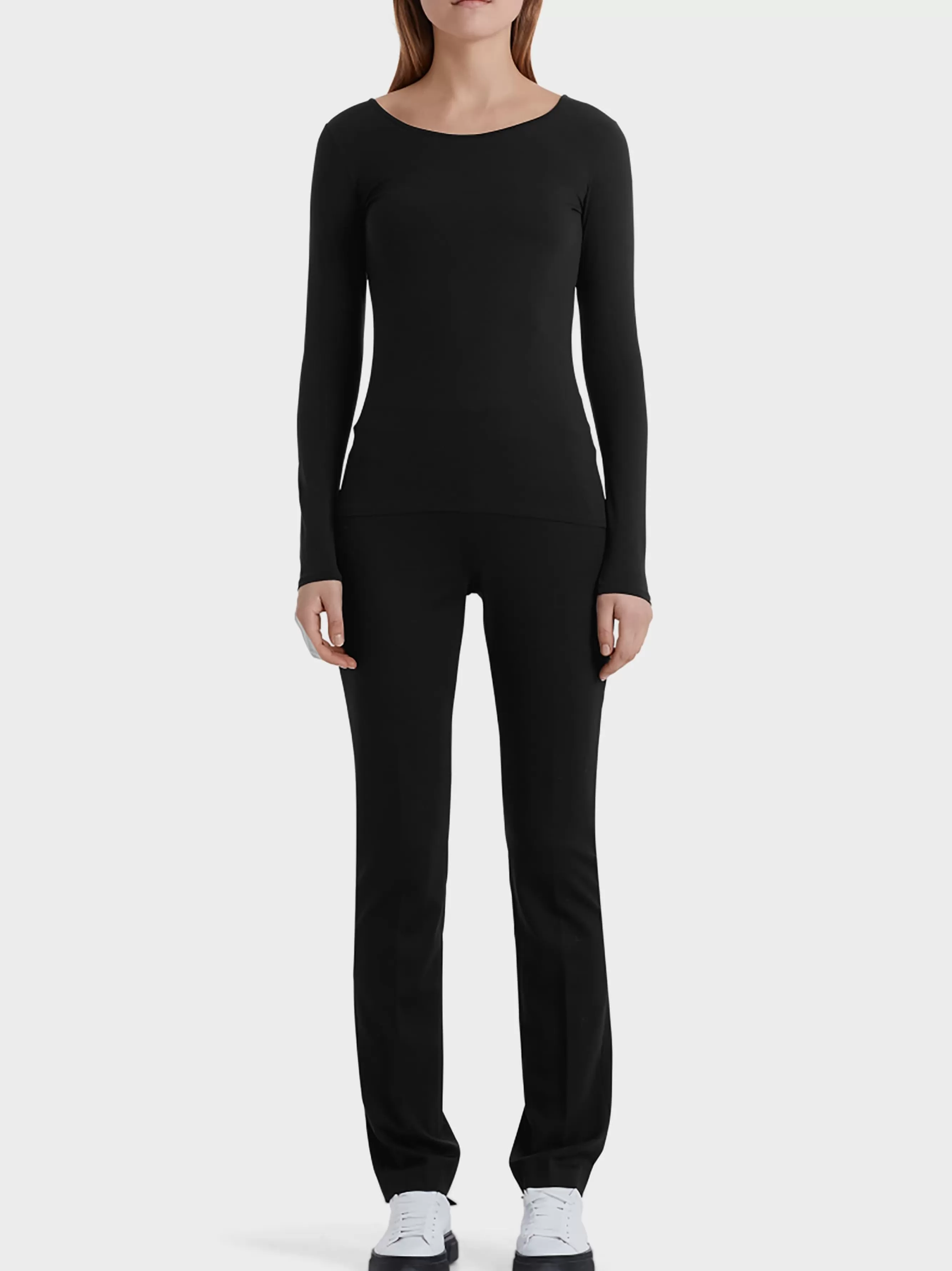 Marc Cain Shirts & Tops-ZARTES LONGSLEEVE black