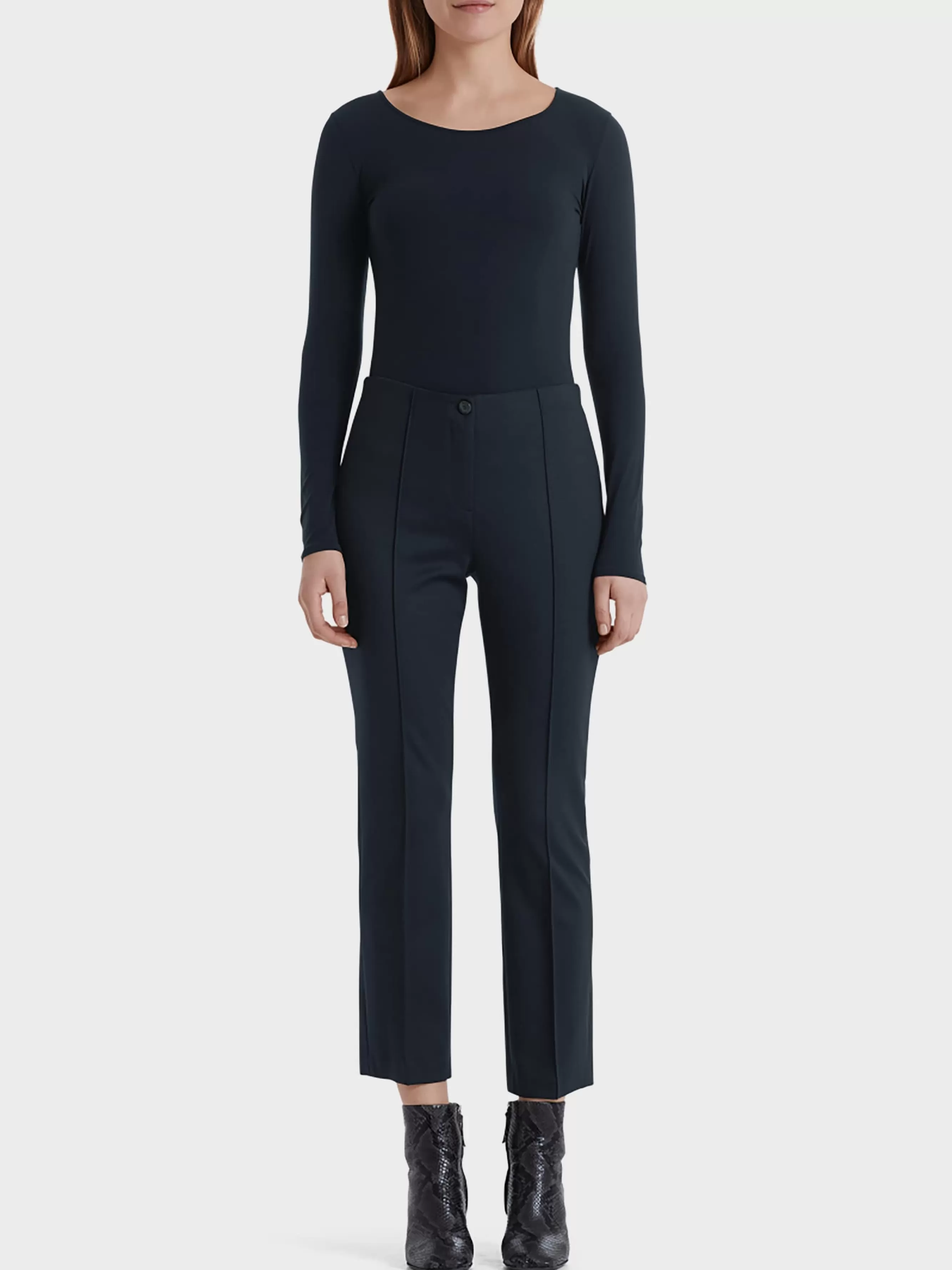 Marc Cain Shirts & Tops-ZARTES LONGSLEEVE midnight blue